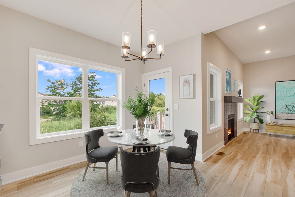 Real estate virtual staging by InLook Studio LLC for agents, designers, Bnb owners in Michigan with photos, drone, floor plans, video.