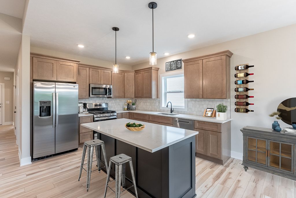 Real estate virtual staging by InLook Studio LLC for agents, designers, Bnb owners in Michigan with photos, drone, floor plans, video.