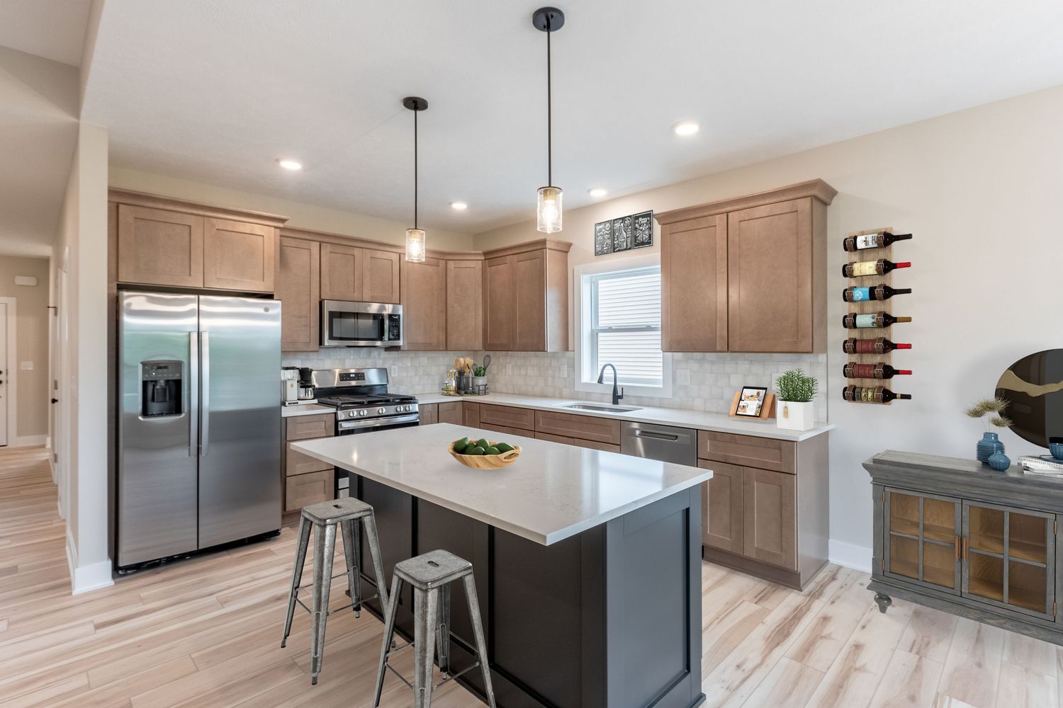 Real estate virtual staging by InLook Studio LLC for agents, designers, Bnb owners in Michigan with photos, drone, floor plans, video.