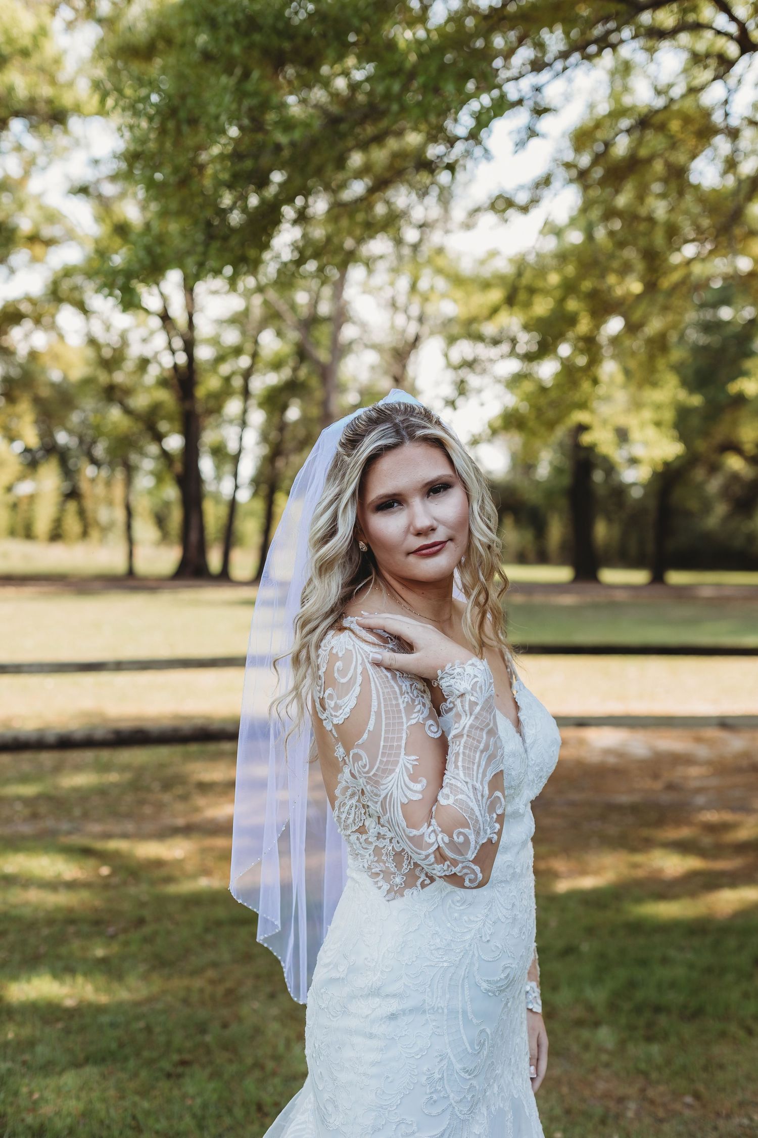 Bridal Wedding Photograph from a Wedding in Milton Florida