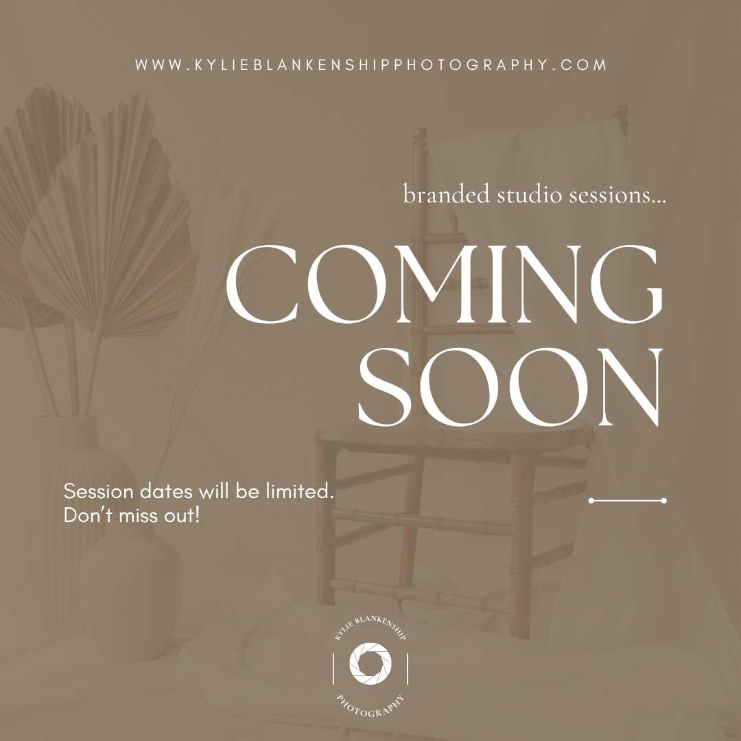 Branded Studio Session Coming Soon - Soft Launch for Milton Photography Studio