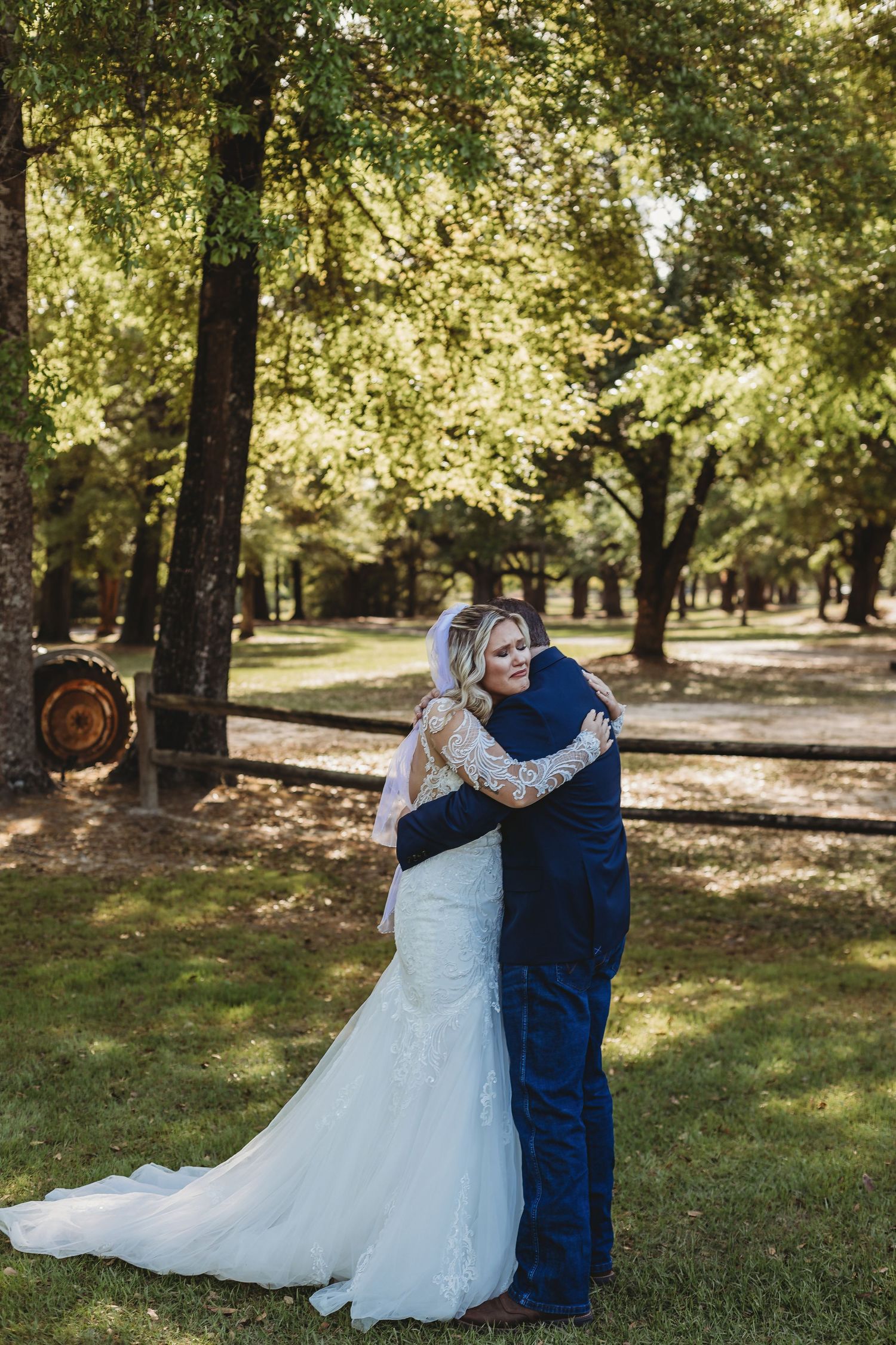 Bridal Wedding Photograph from a Wedding in Milton Florida