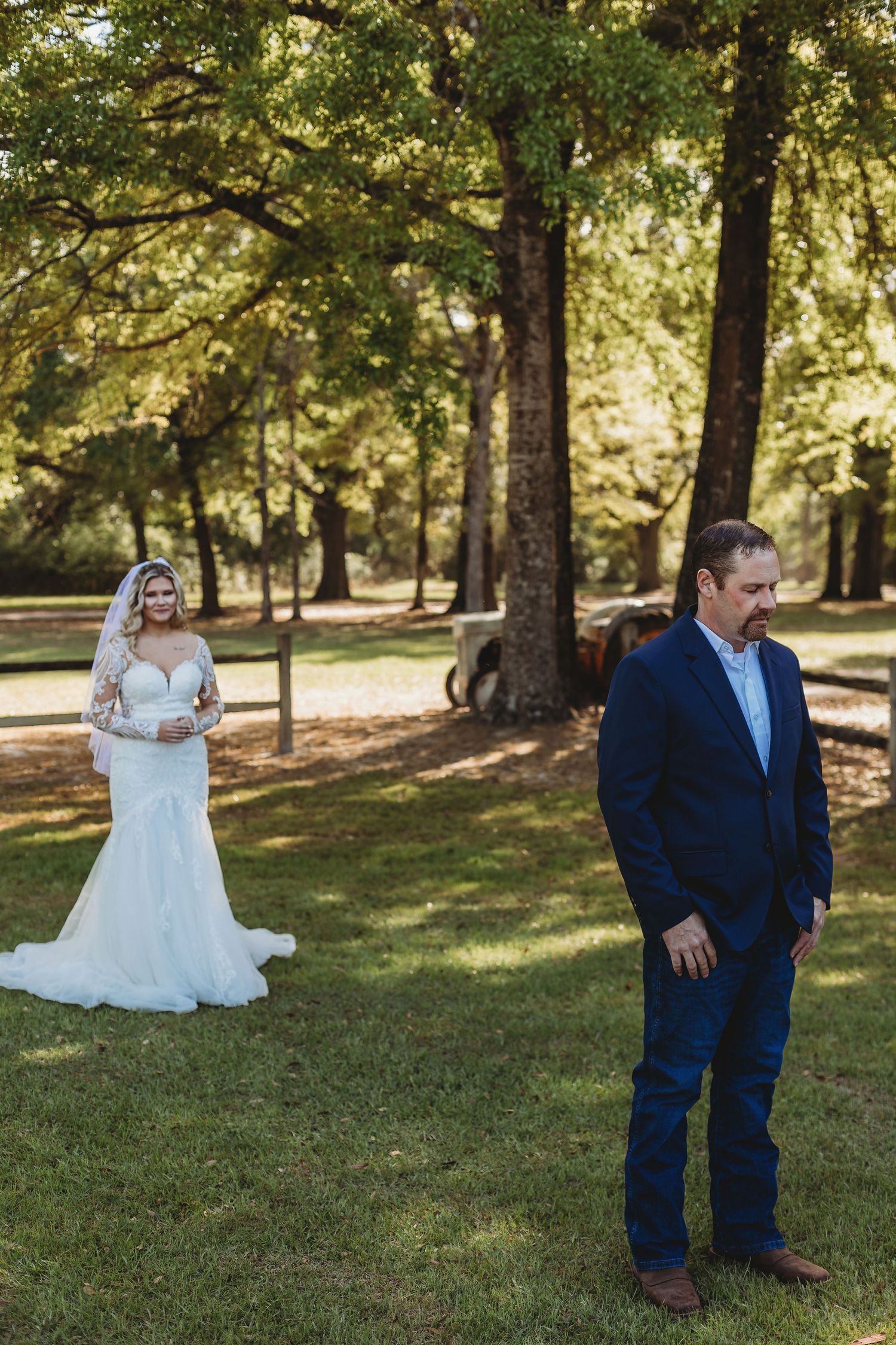 Bridal Wedding Photograph from a Wedding in Milton Florida