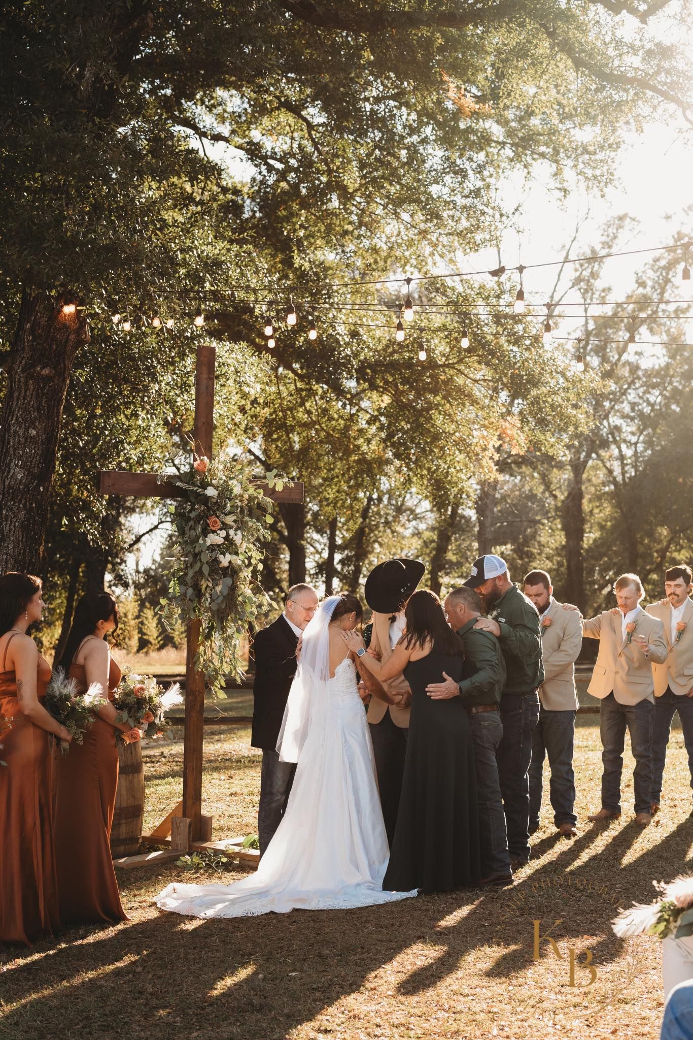 Wedding Photograph from a Wedding in Milton Florida