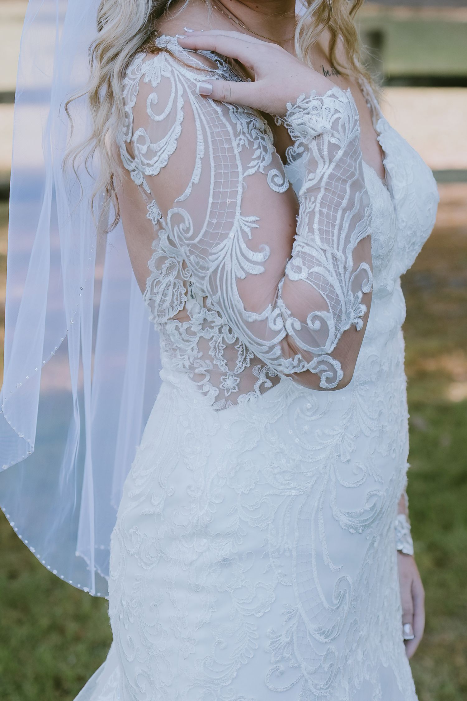 Bridal Wedding Photograph from a Wedding in Milton Florida