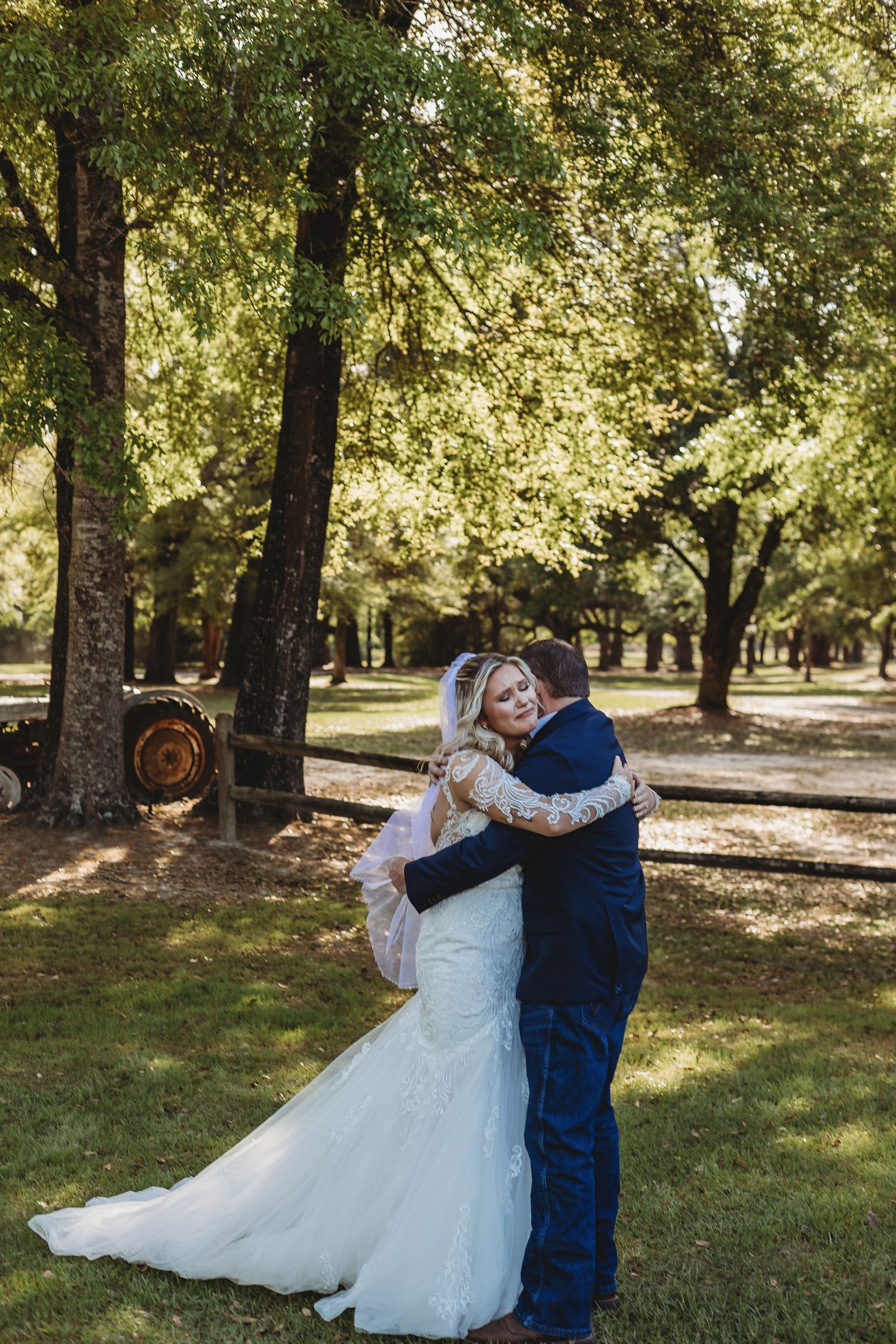 Bridal Wedding Photograph from a Wedding in Milton Florida