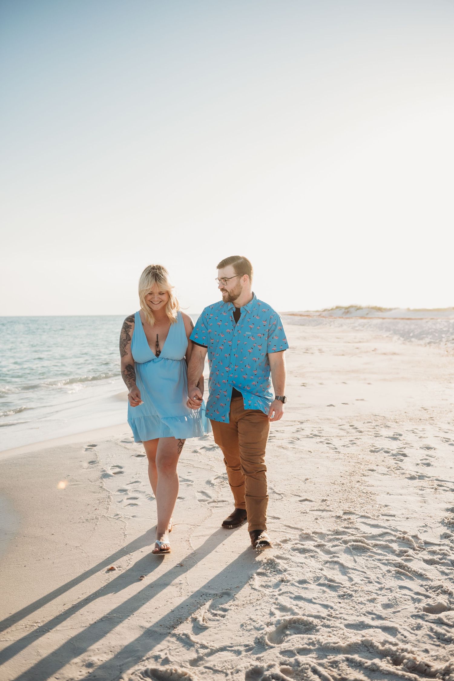 Couple Beach Session on Pensacola Beach
