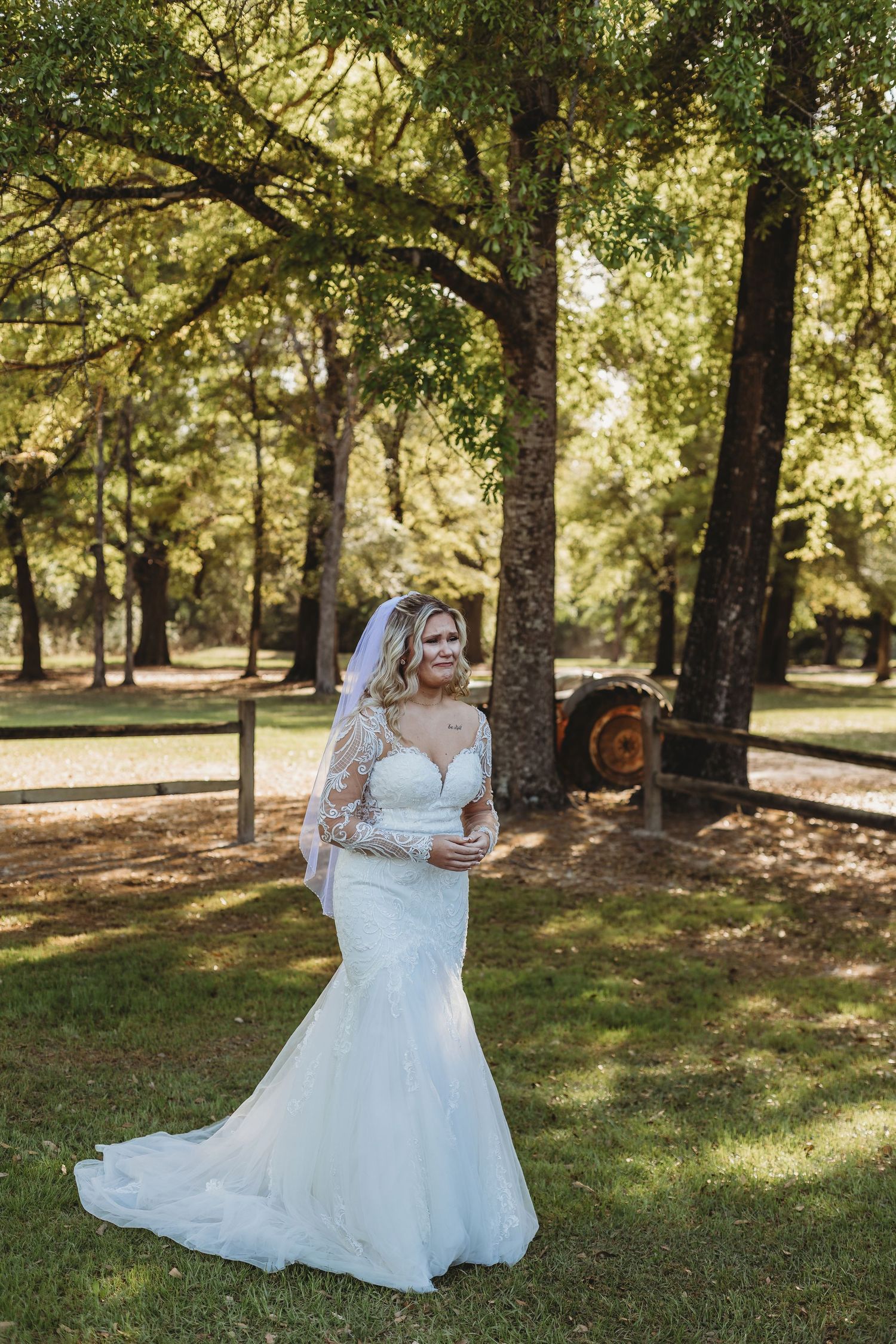 Bridal Wedding Photograph from a Wedding in Milton Florida