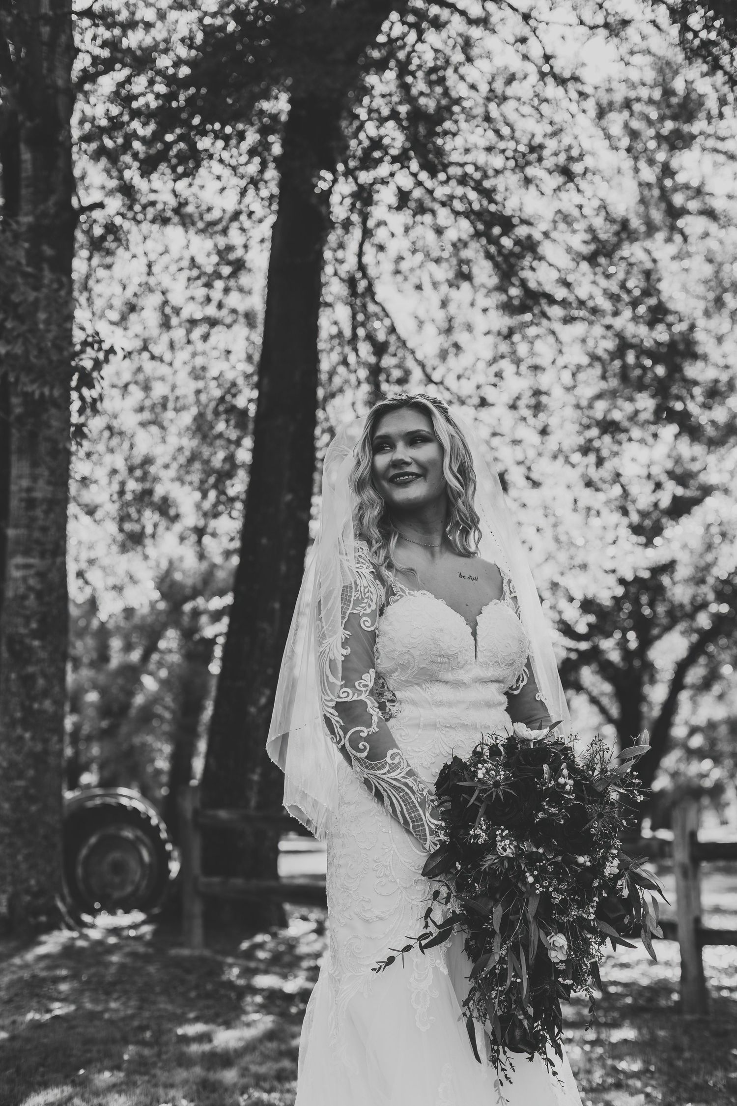 Bridal Wedding Photograph from a Wedding in Milton Florida