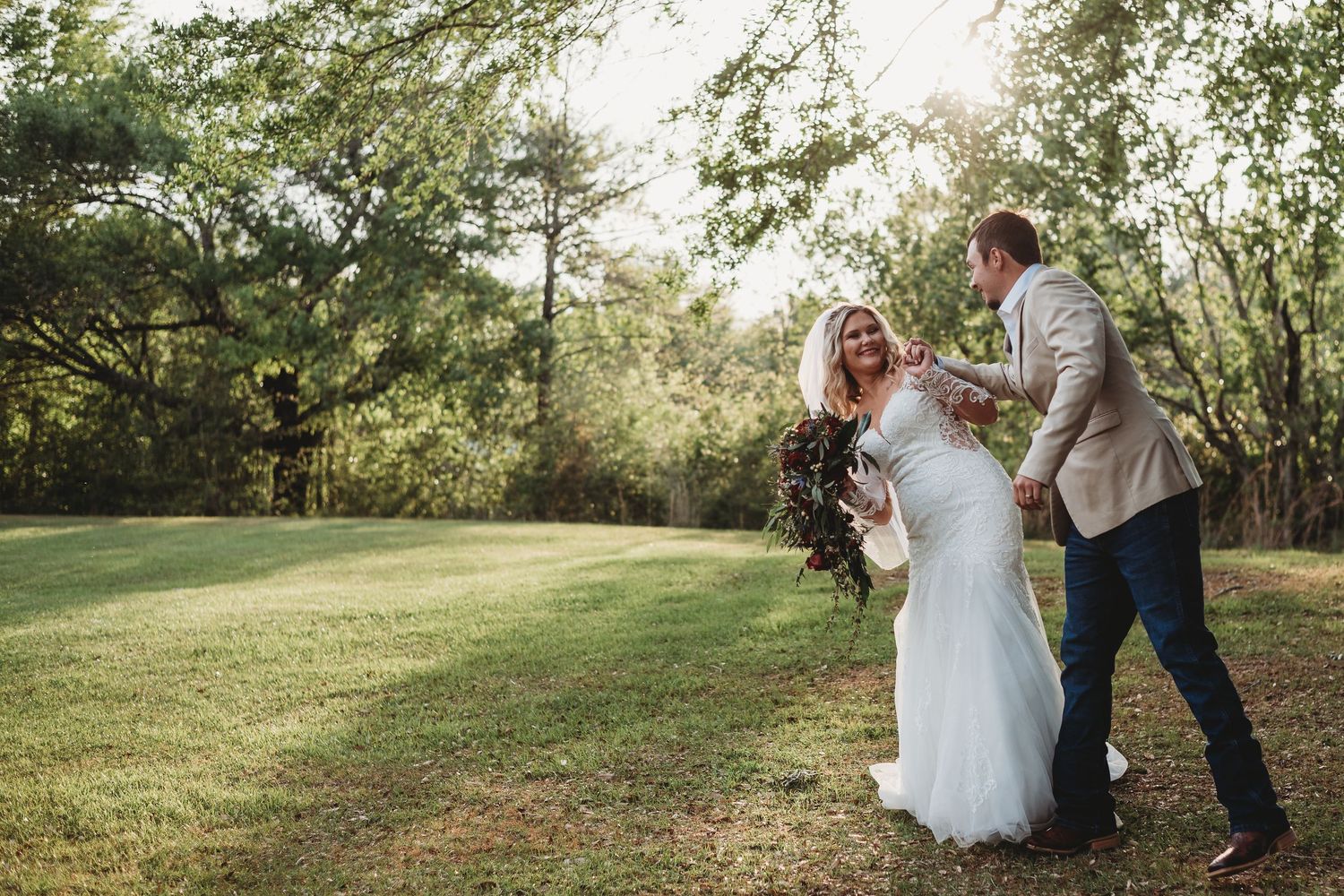 Bridal Wedding Photograph from a Wedding in Milton Florida