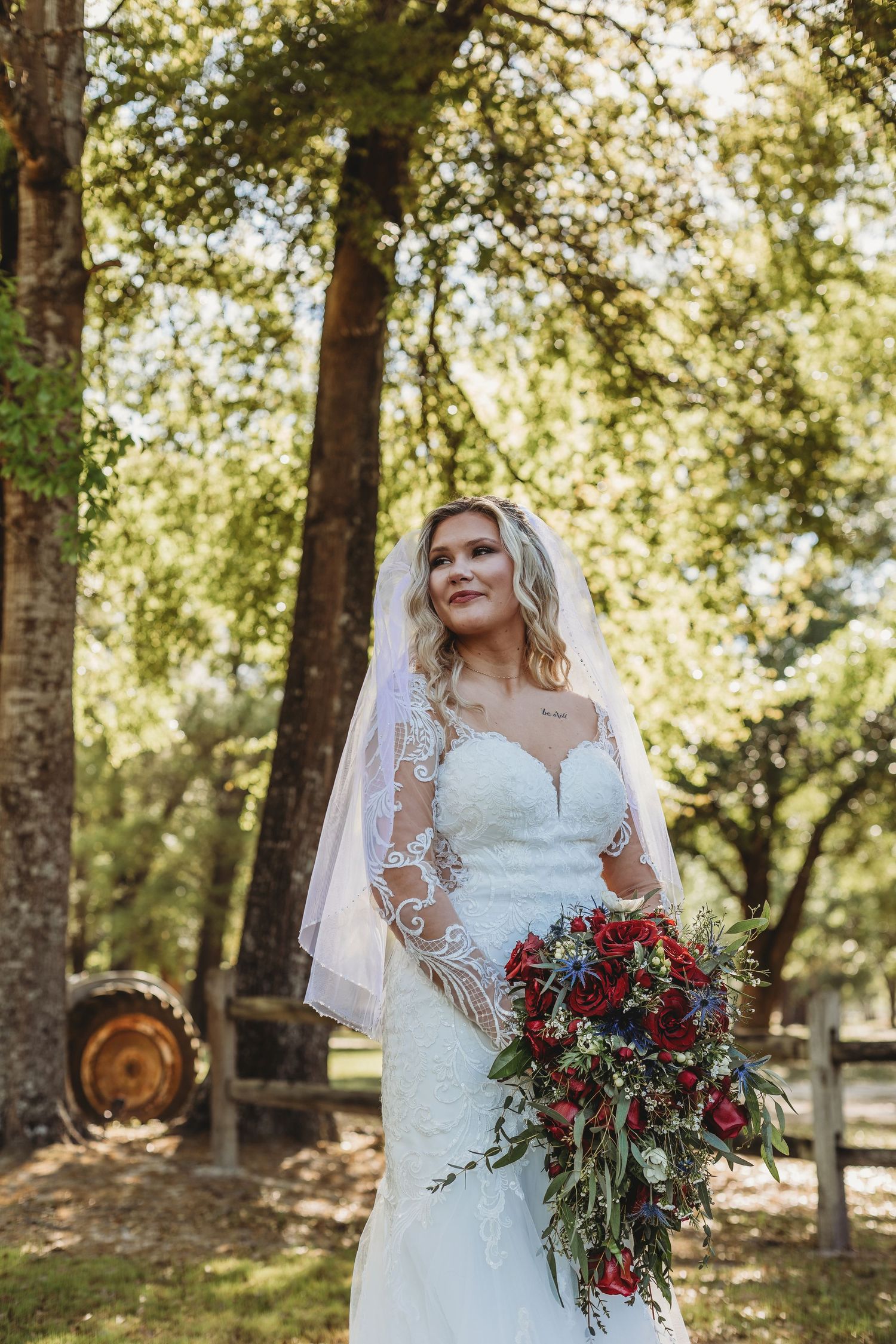 Bridal Wedding Photograph from a Wedding in Milton Florida