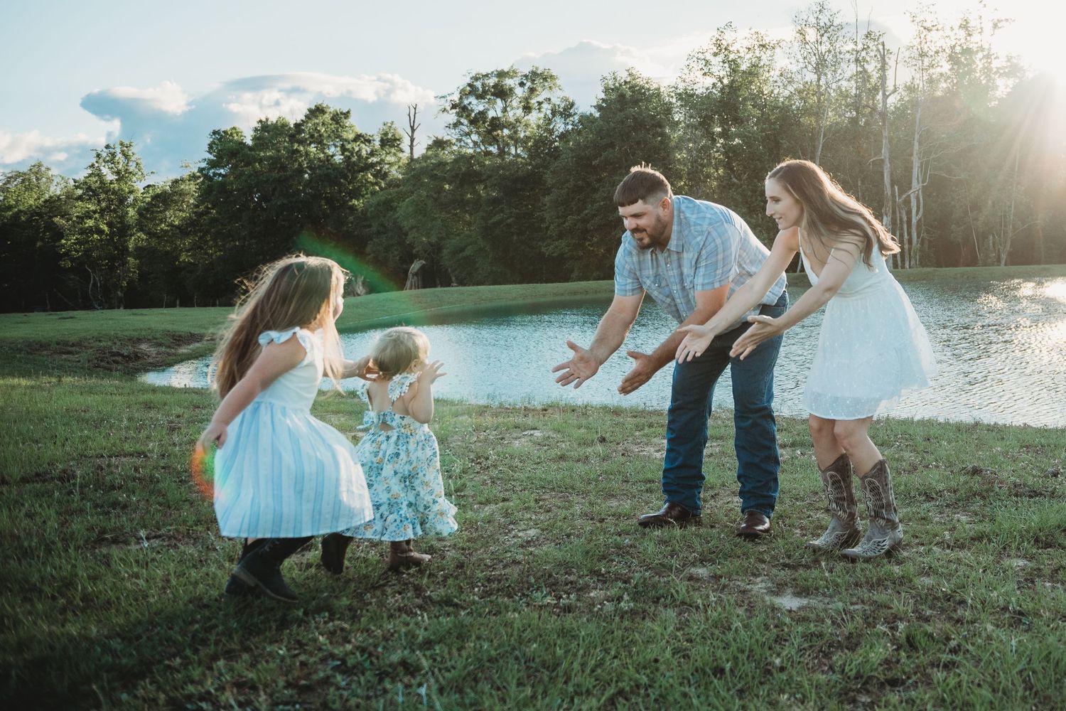 Proposal / Family Photography Session in Milton Florida