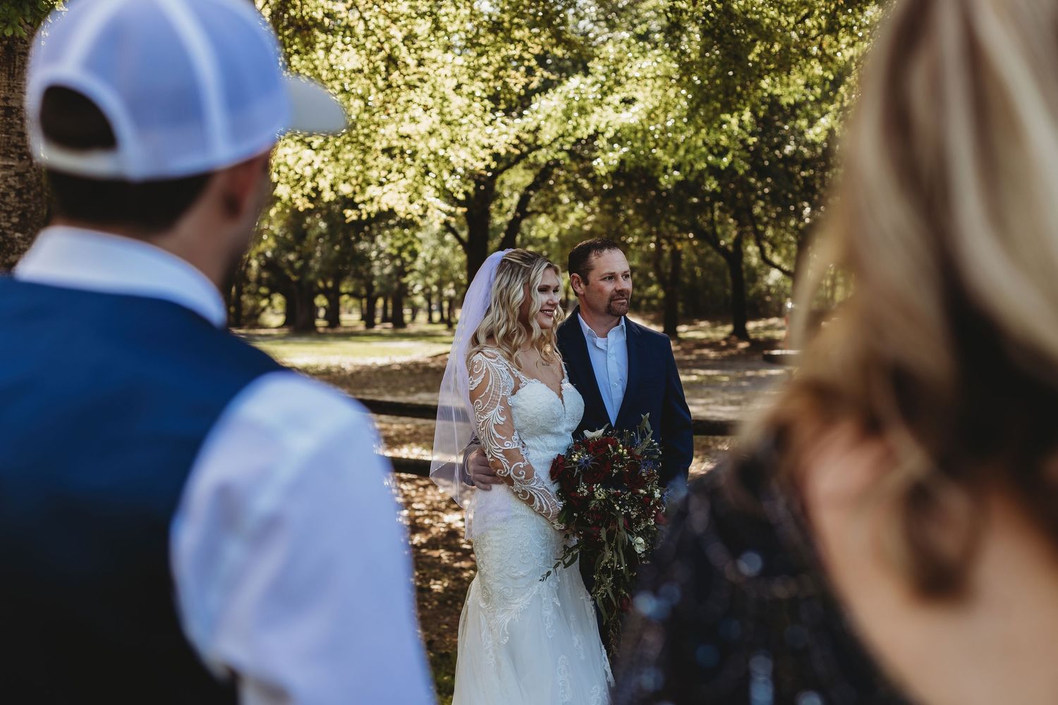 Bridal Wedding Photograph from a Wedding in Milton Florida