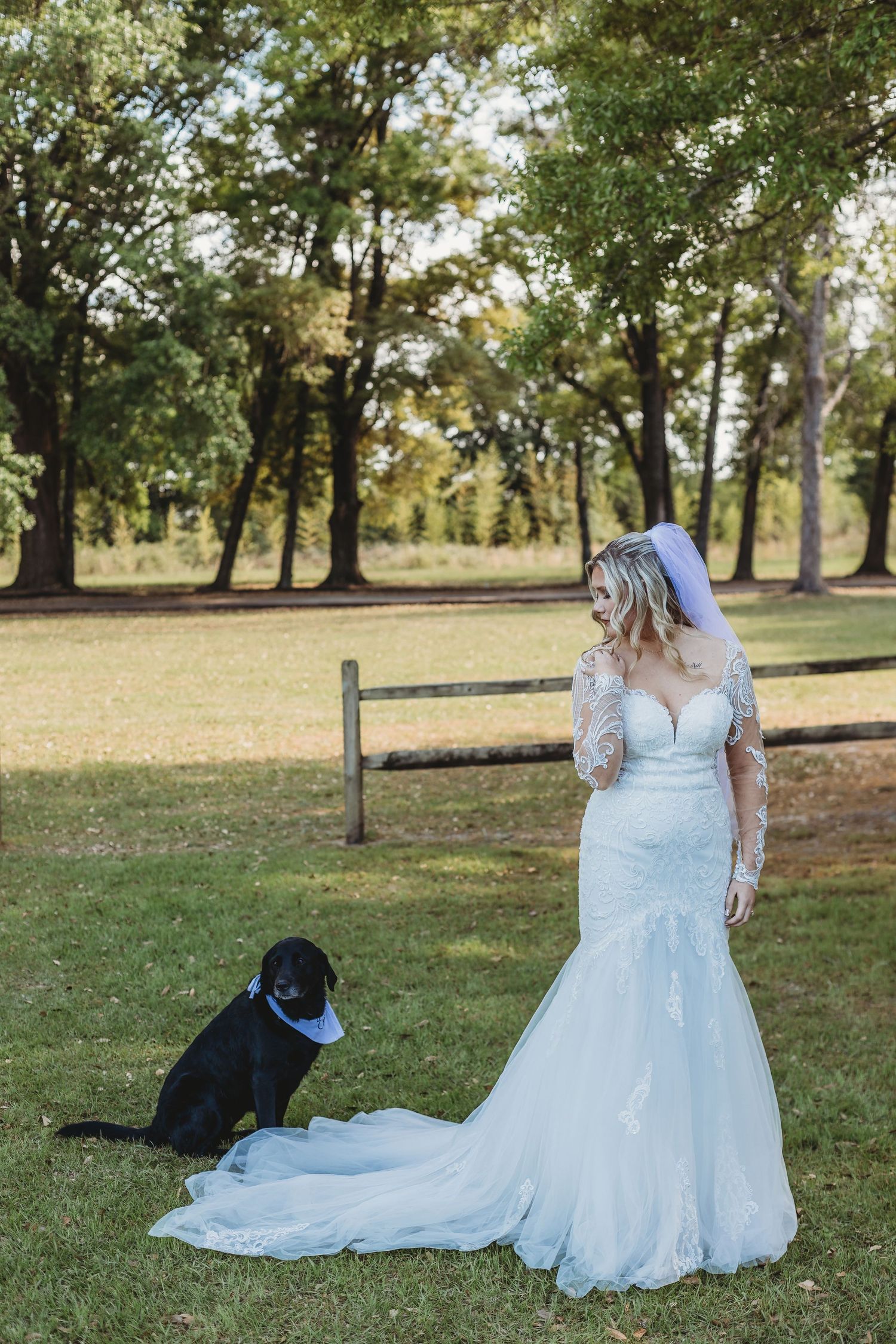 Bridal Wedding Photograph from a Wedding in Milton Florida