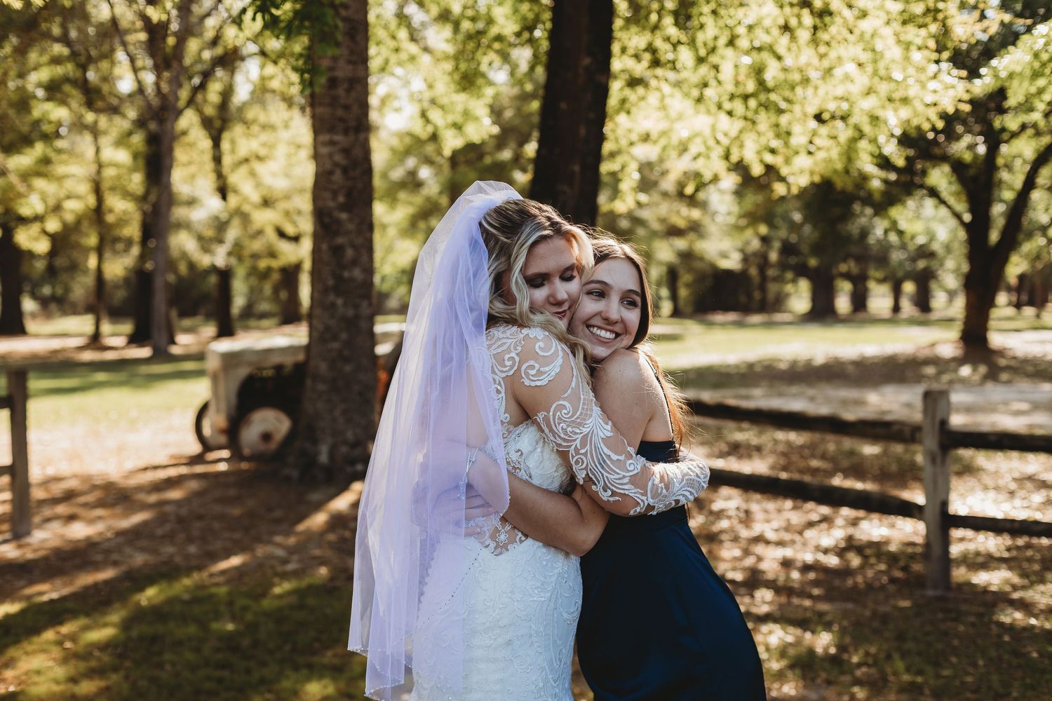 Bridal Wedding Photograph from a Wedding in Milton Florida