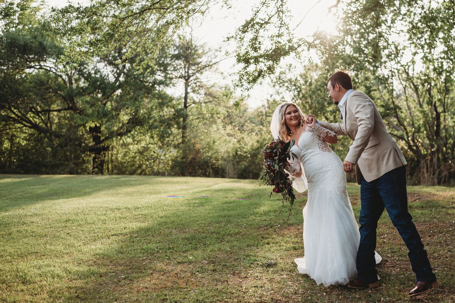 Bridal Wedding Photograph from a Wedding in Milton Florida