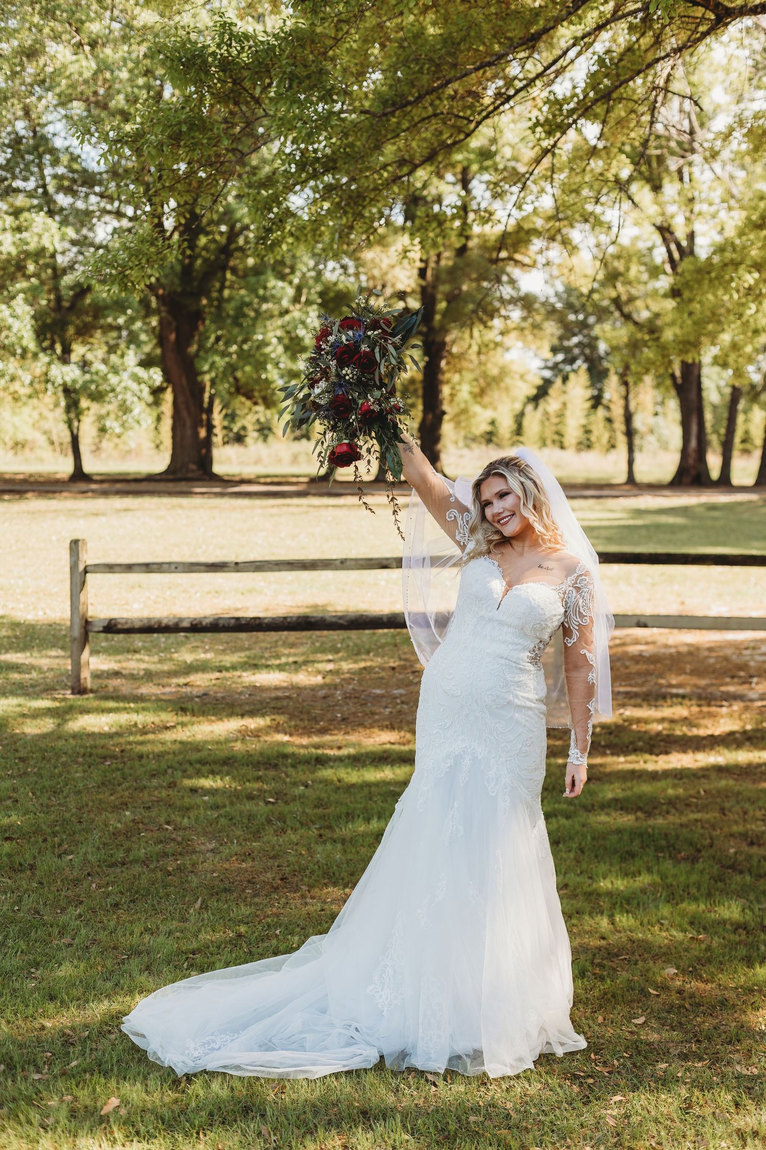 Bridal Wedding Photograph from a Wedding in Milton Florida