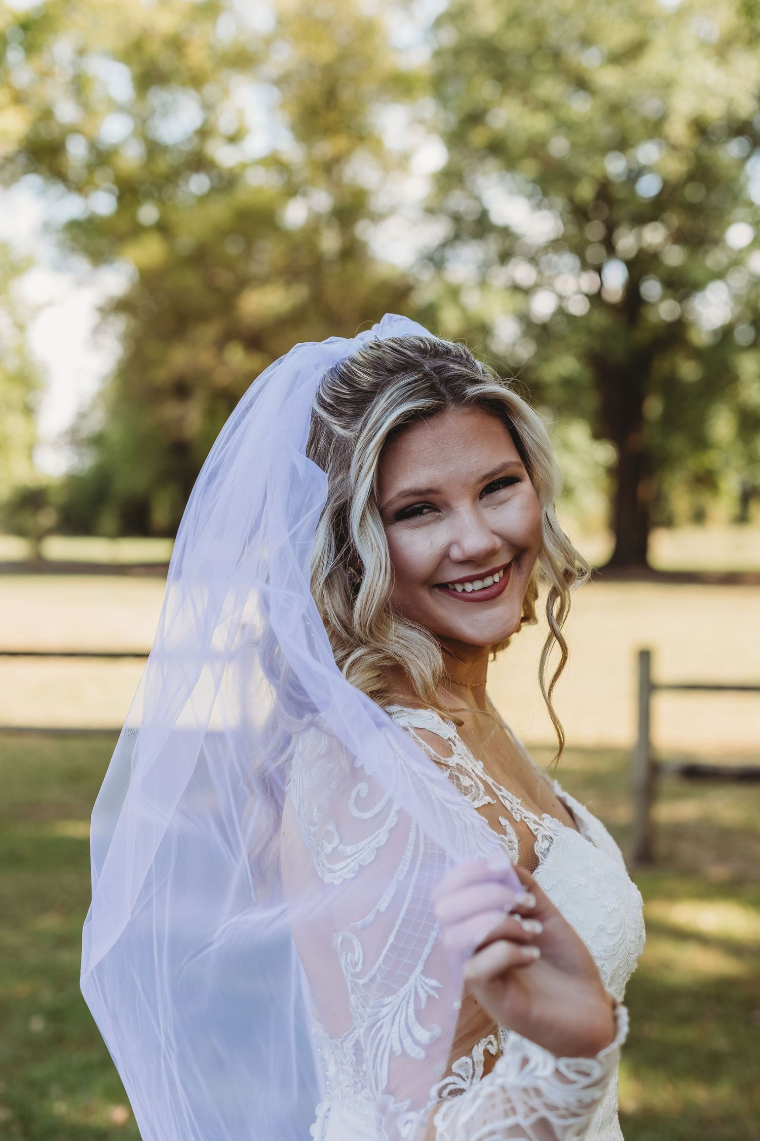 Bridal Wedding Photograph from a Wedding in Milton Florida