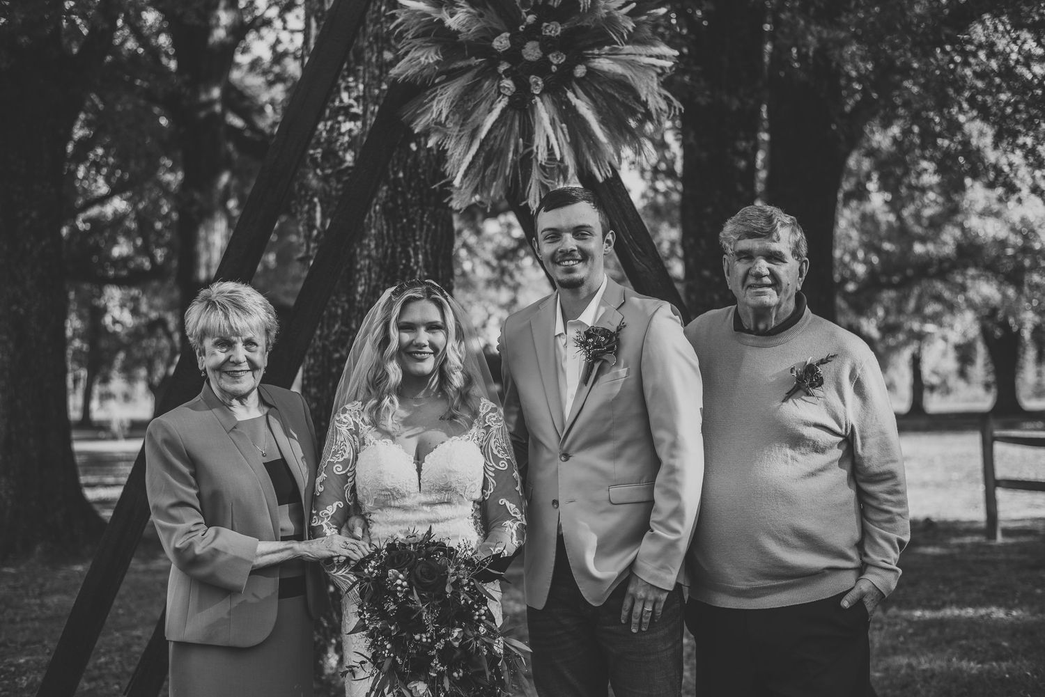 Bridal Wedding Photograph from a Wedding in Milton Florida