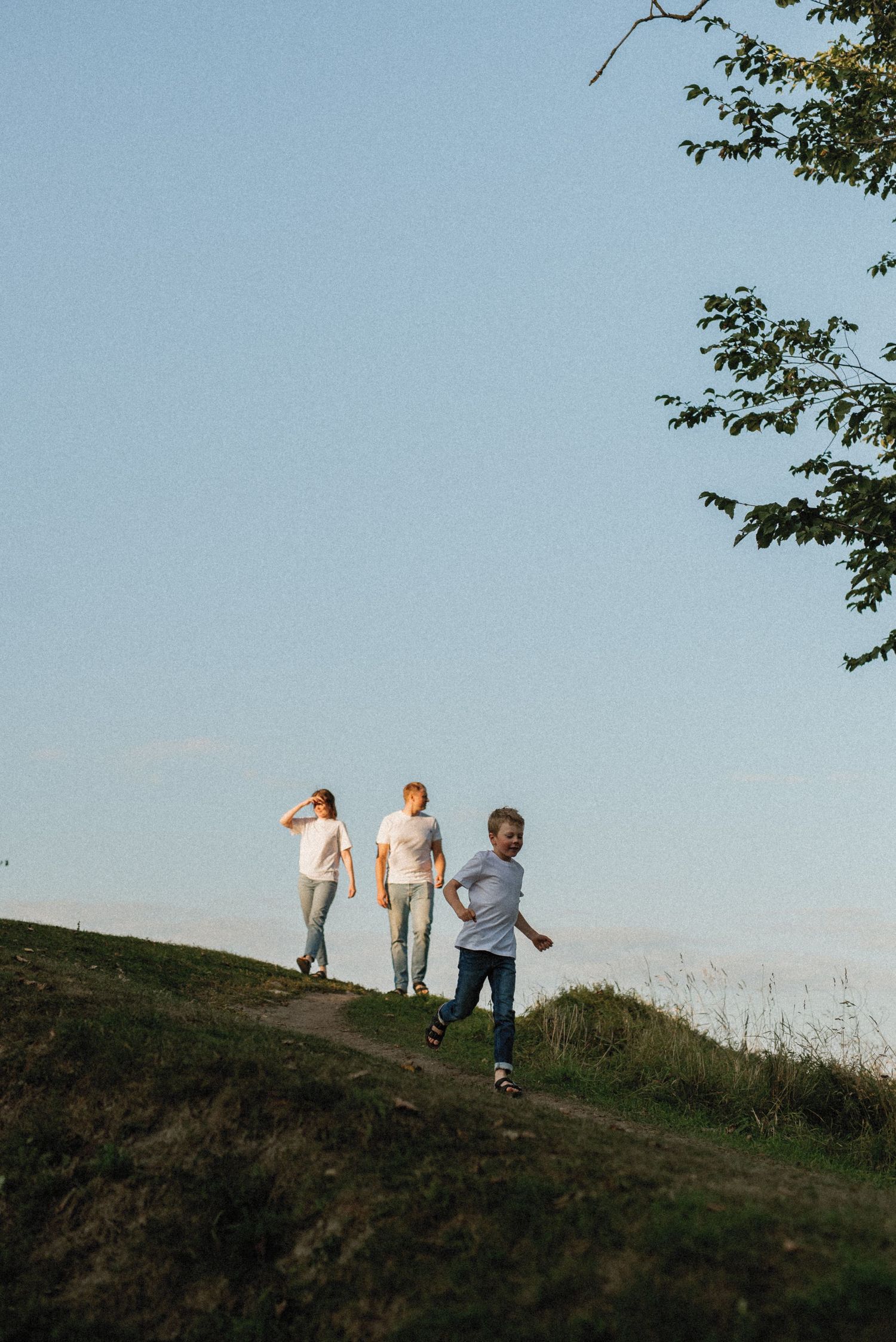 Perhekuvaus Lappeenrannan linnoituksessa