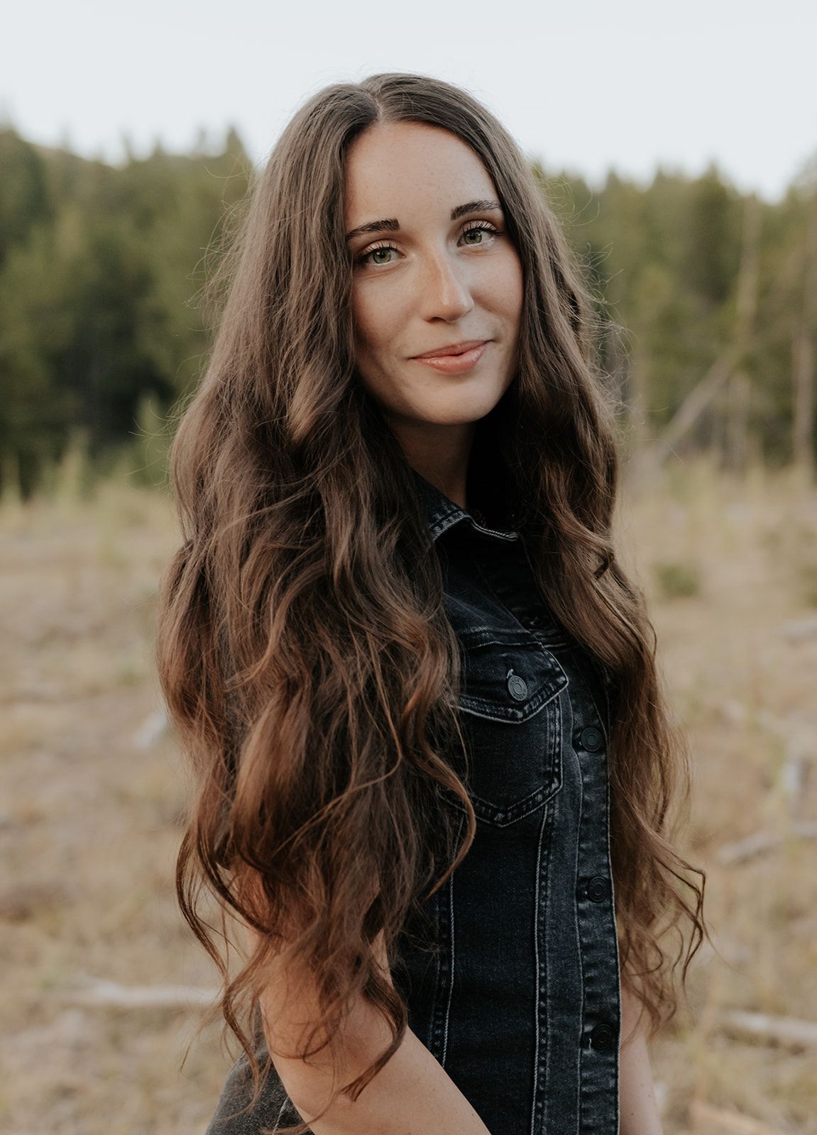 Headshot taken in Rexburg, Idaho in the summer