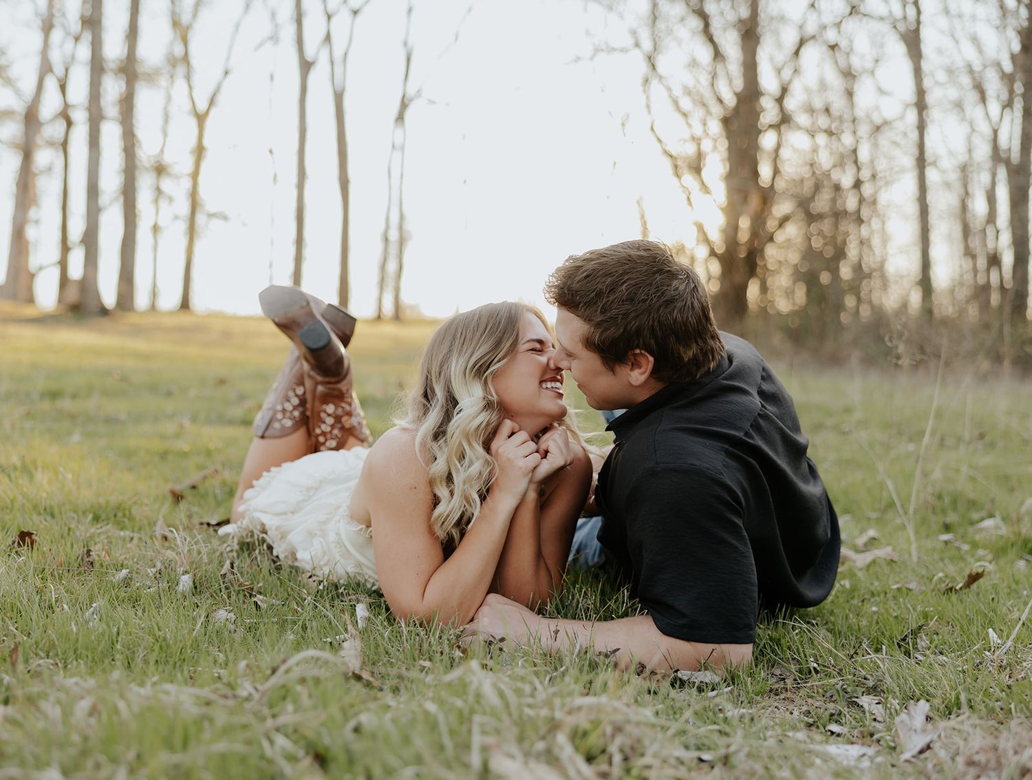 Couples photoshoot in Northwest Arkansas