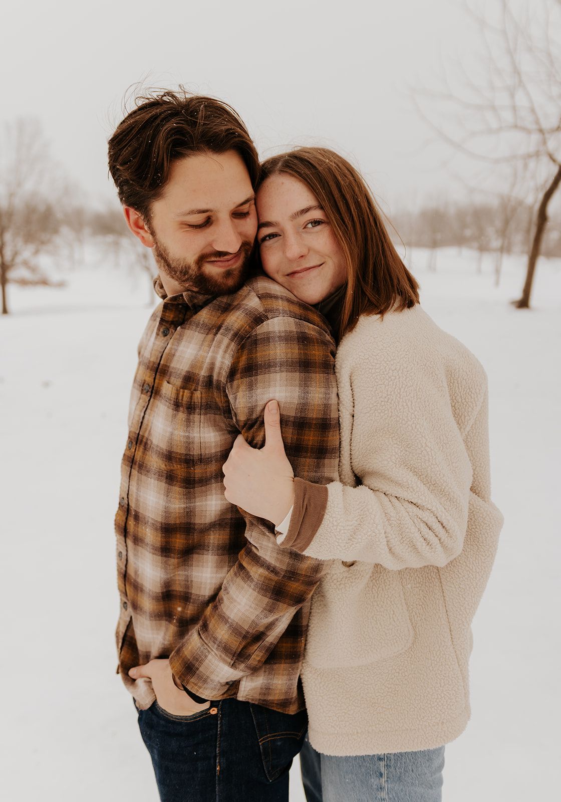 Intimate engagement photos in Springfield, Missouri