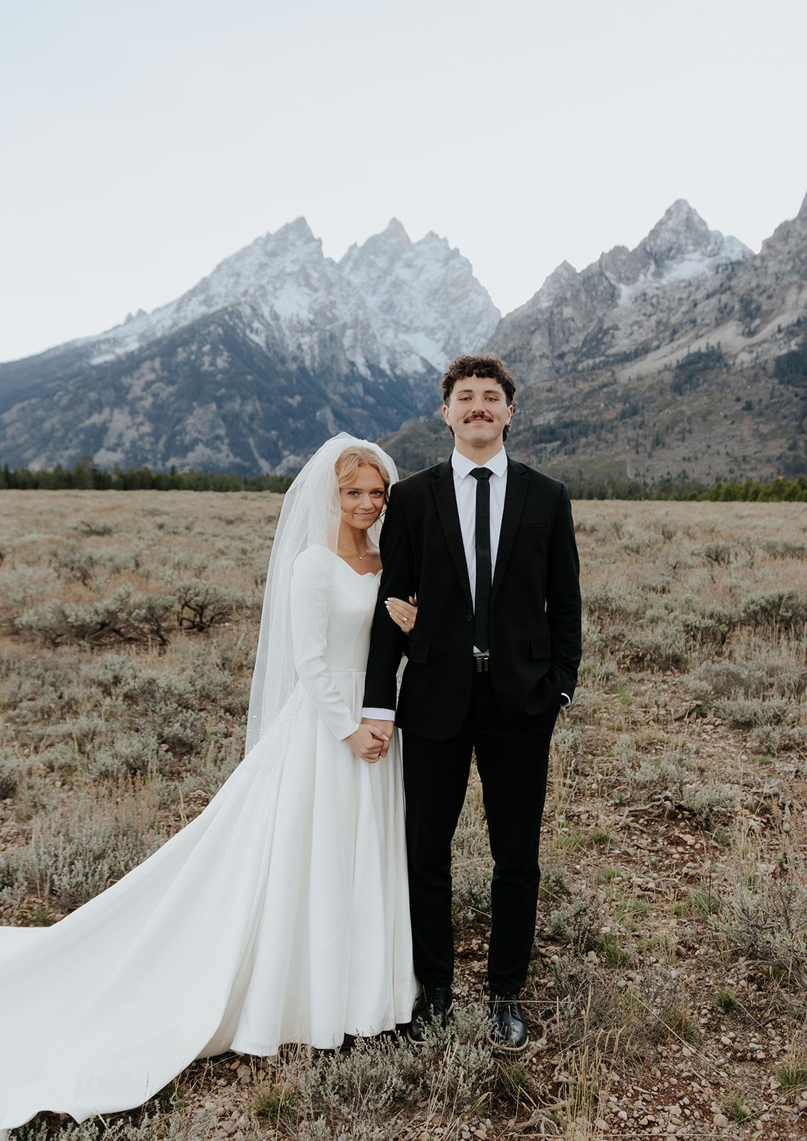 Wedding photos in Jackson Hole, Wyoming