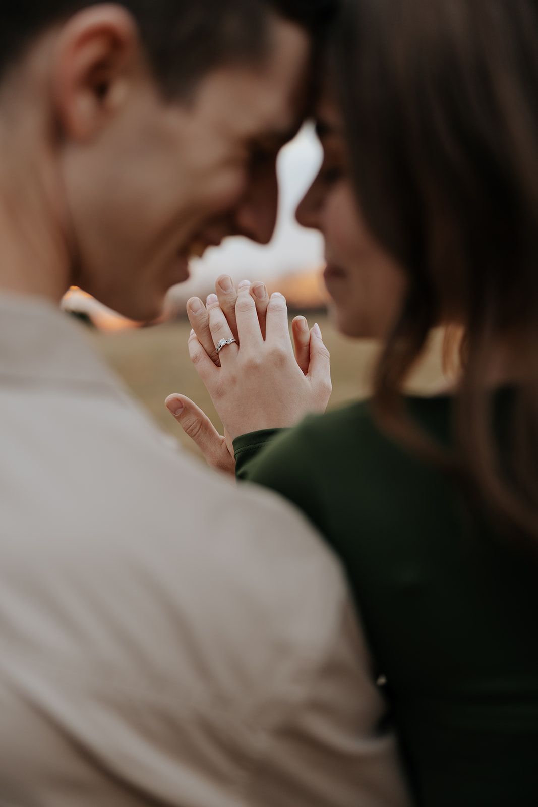 Engagement photoshoot in Springfield, Missouri