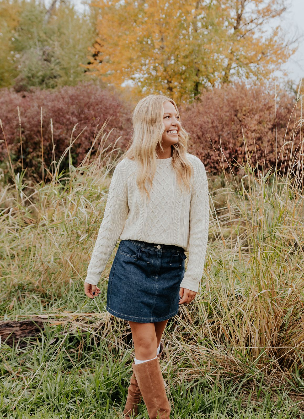 Portrait of college student in Rexburg Idaho