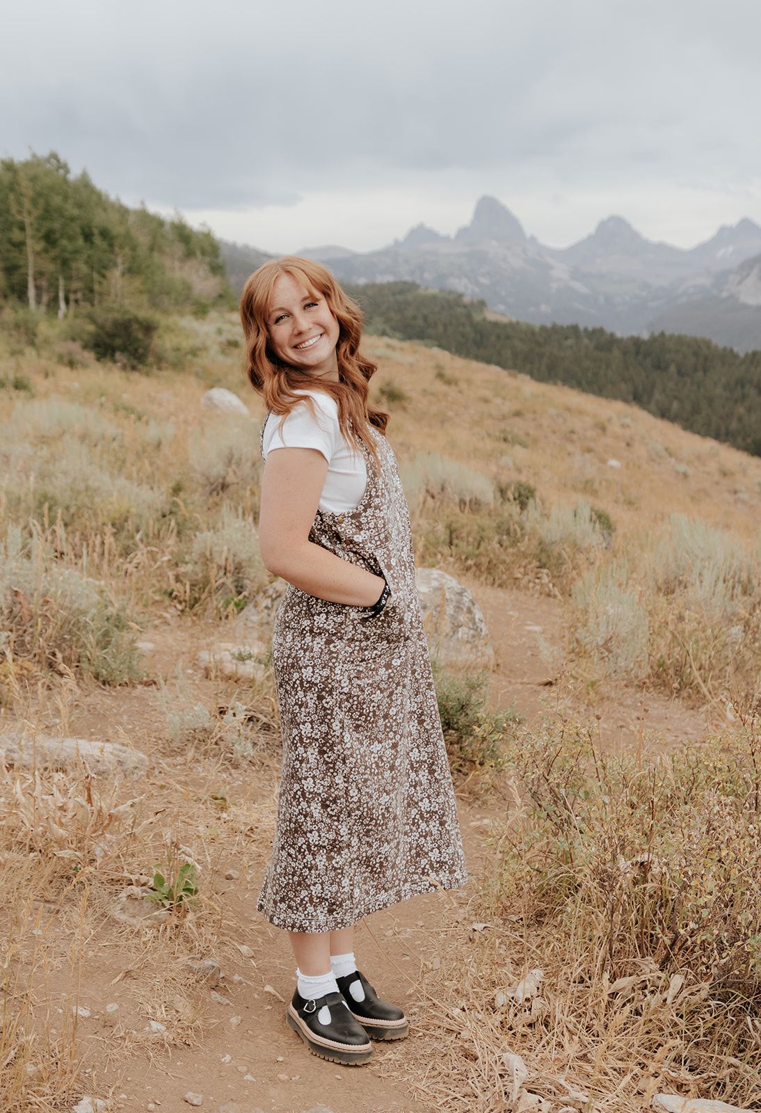 Missionary photos in Teton Canyon, Alta, Wyoming in the summer time