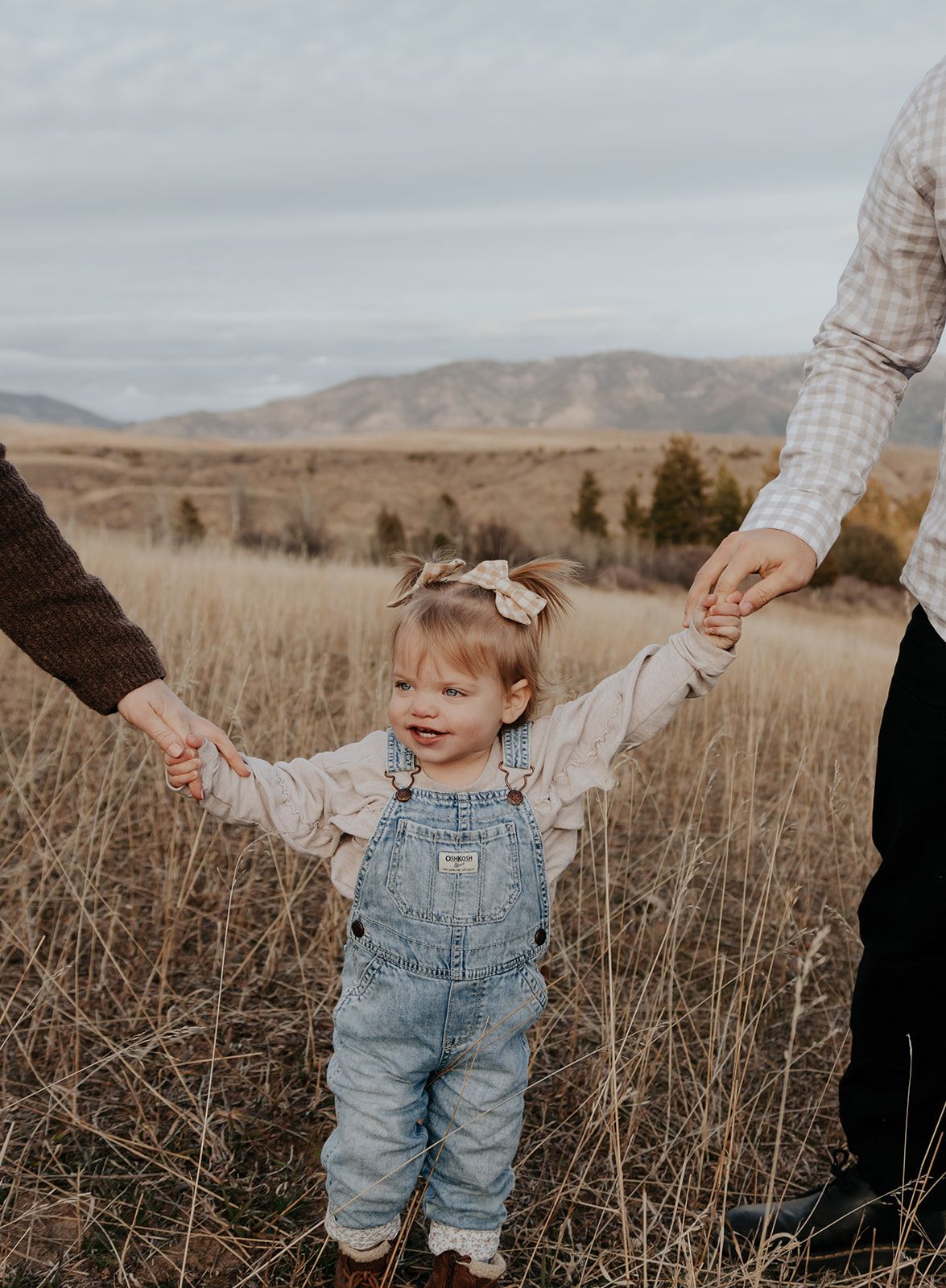 Family photo session in Swan Valley, Idaho