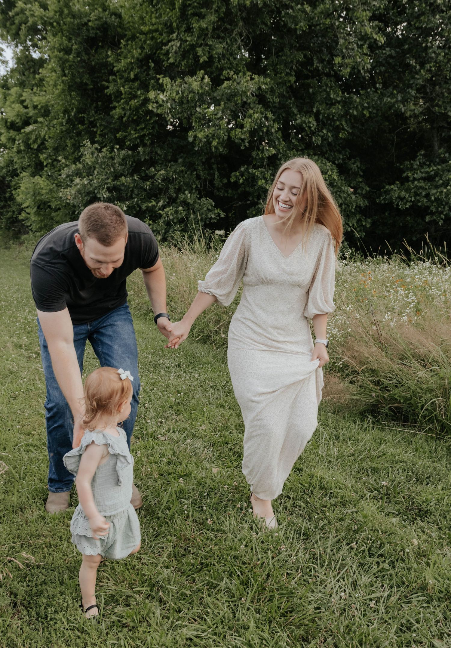 Candid Family Photo at Wilson's Creek National Battlefield in Republic, Missouri