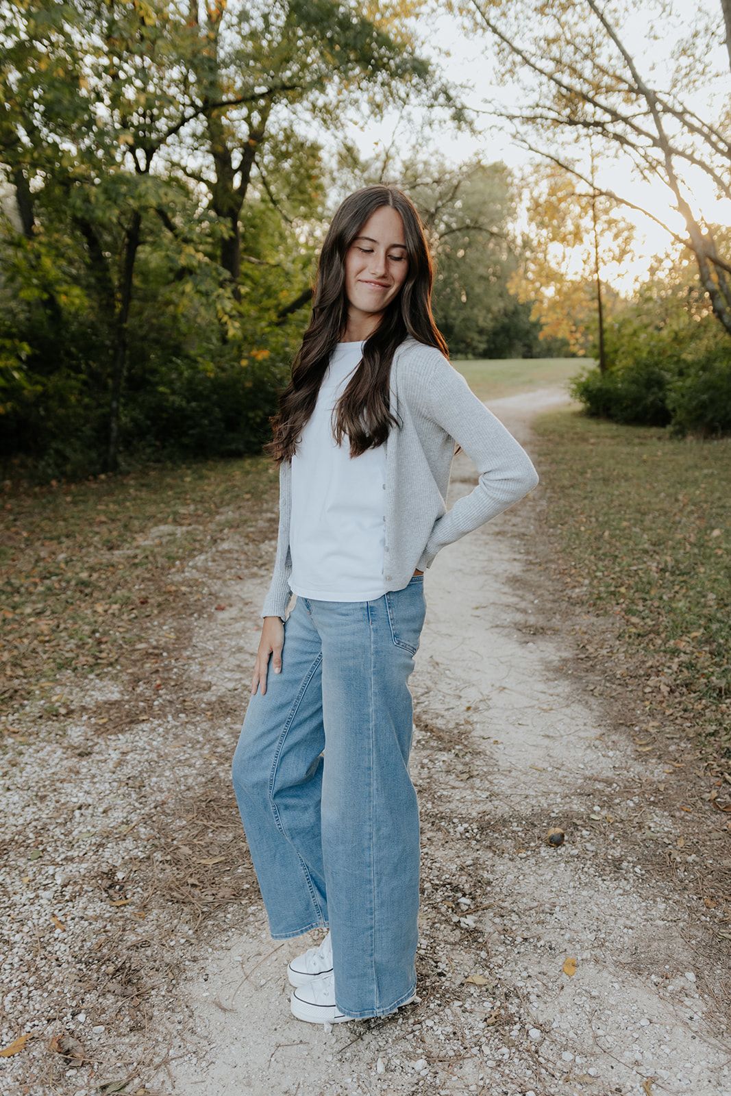 Senior Photo at Nathanael Greene Park in Springfield, Missouri
