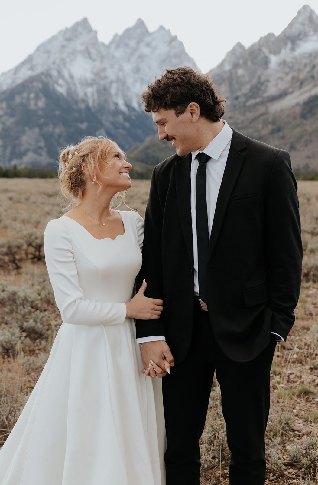 Wedding photos in Grand Teton National Park