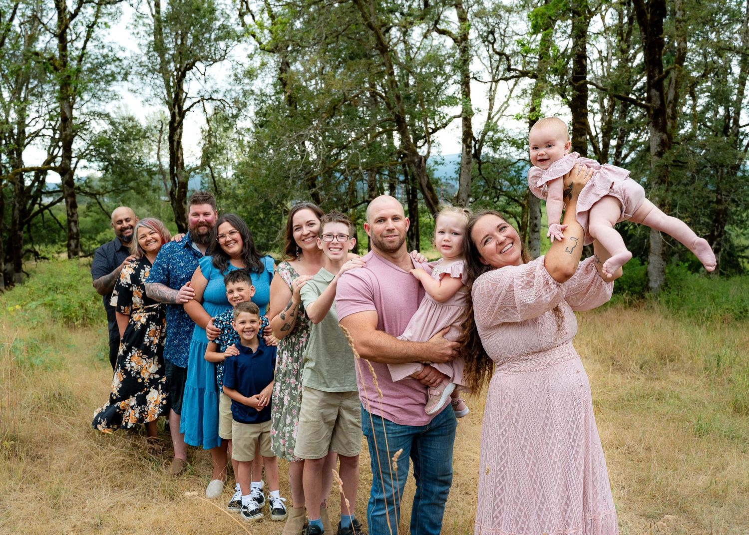 Generational family photos