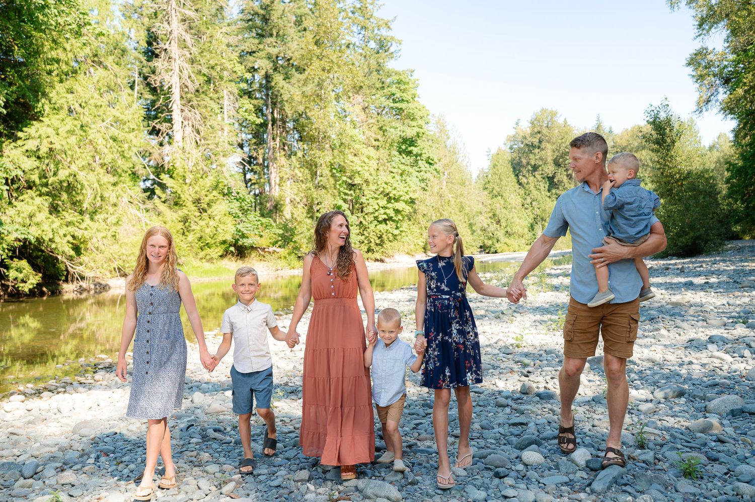 Family chemainus river