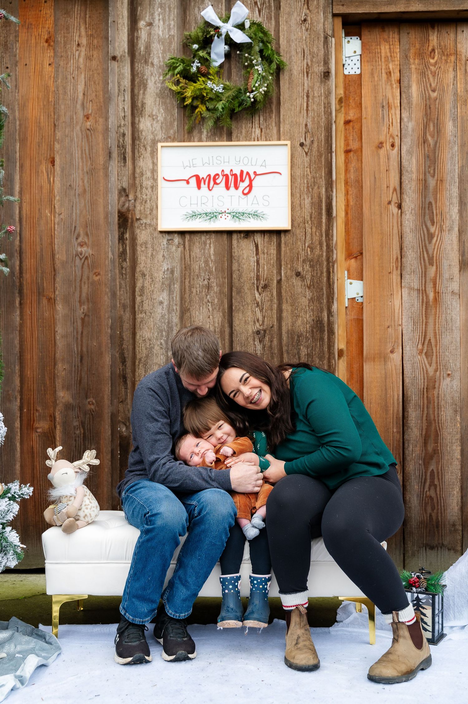 Family Christmas mini session