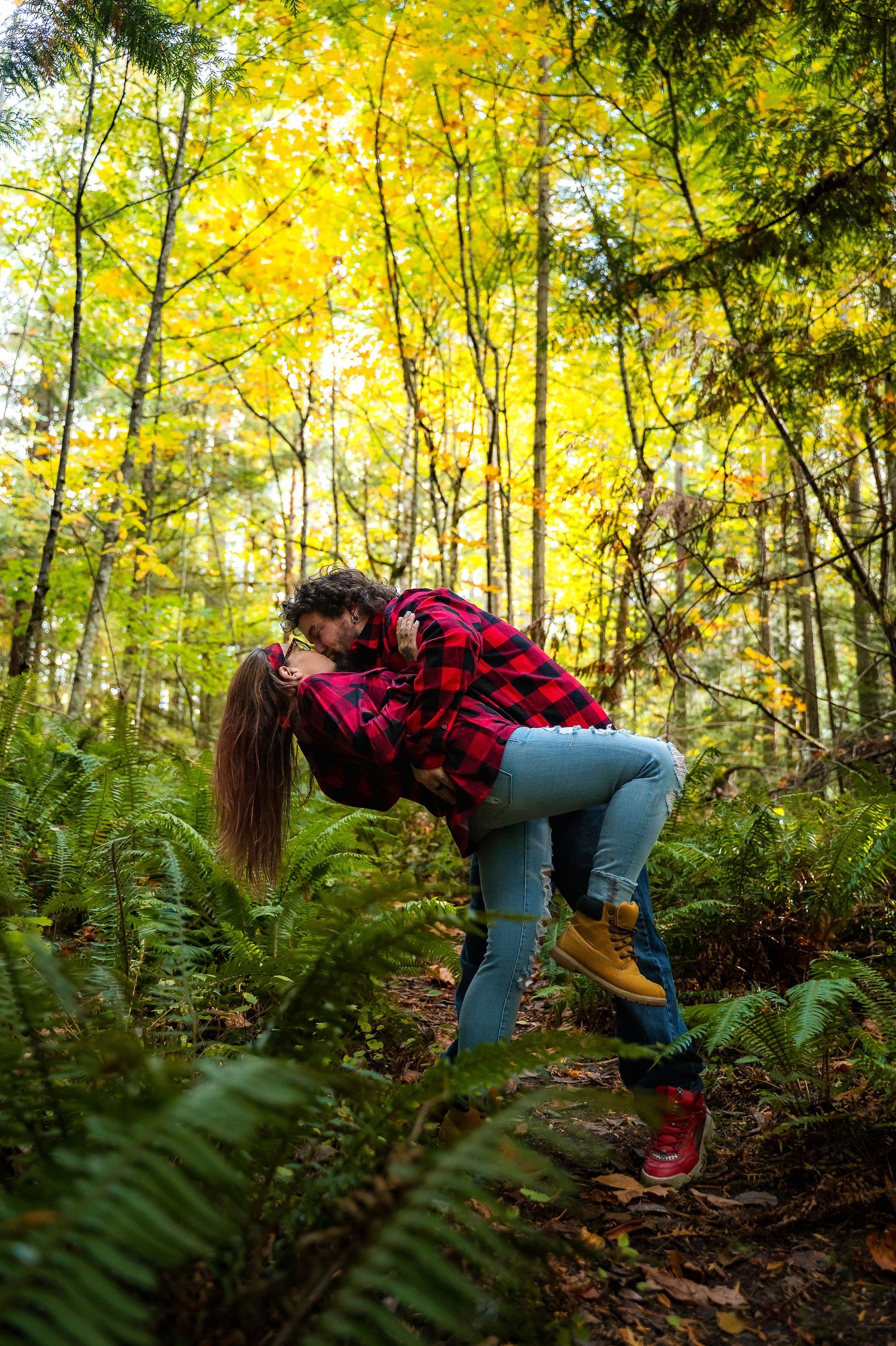 Couples fall photos