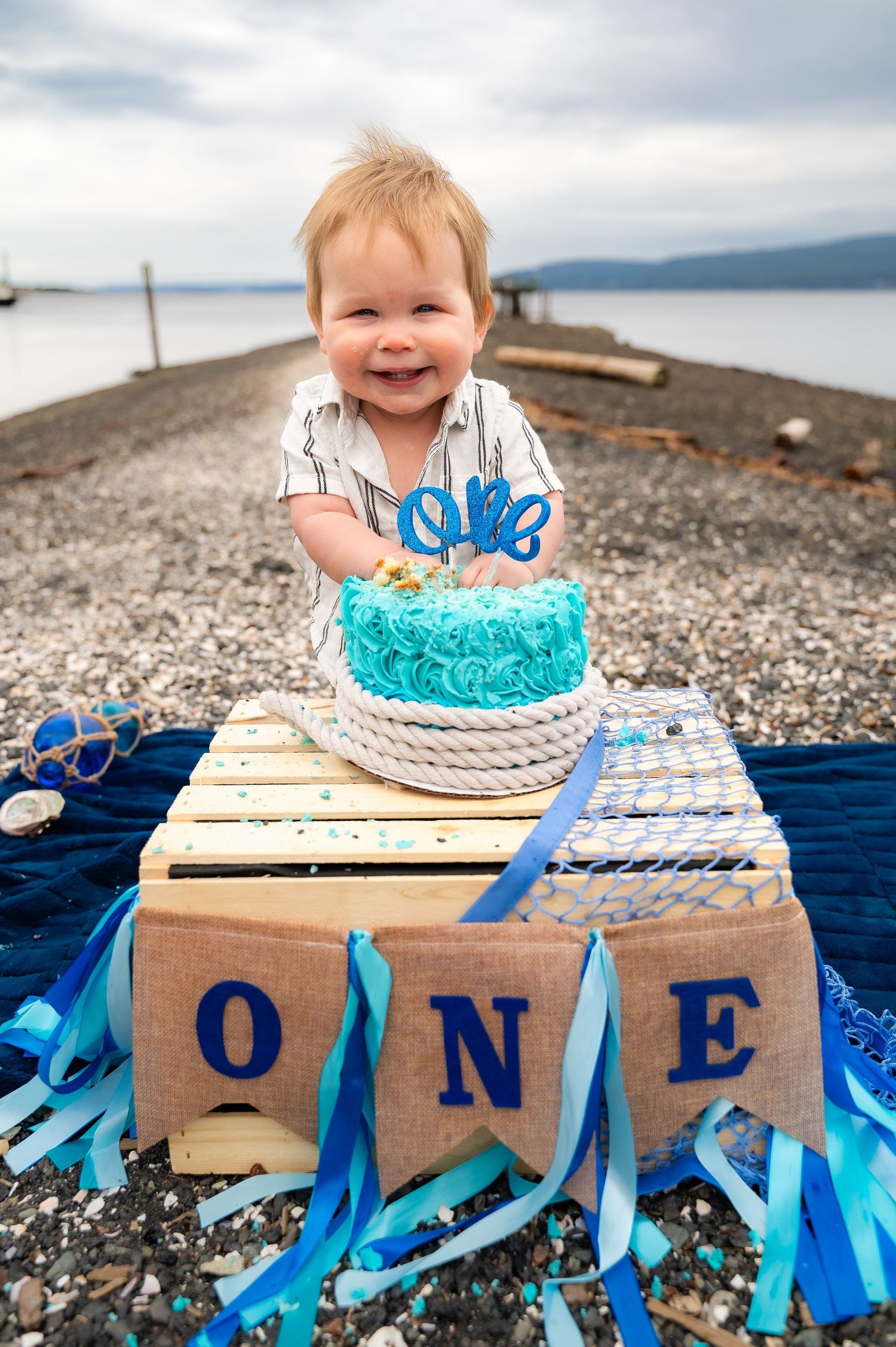 First birthday photos in Cowichan Bay