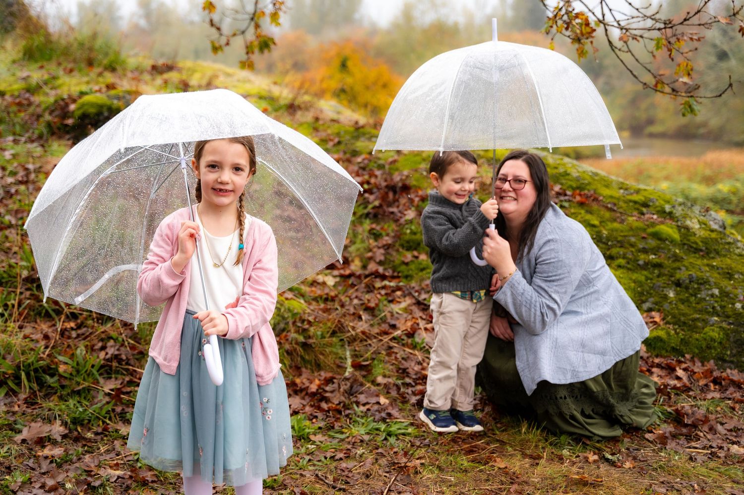 Chemainus estuary family
