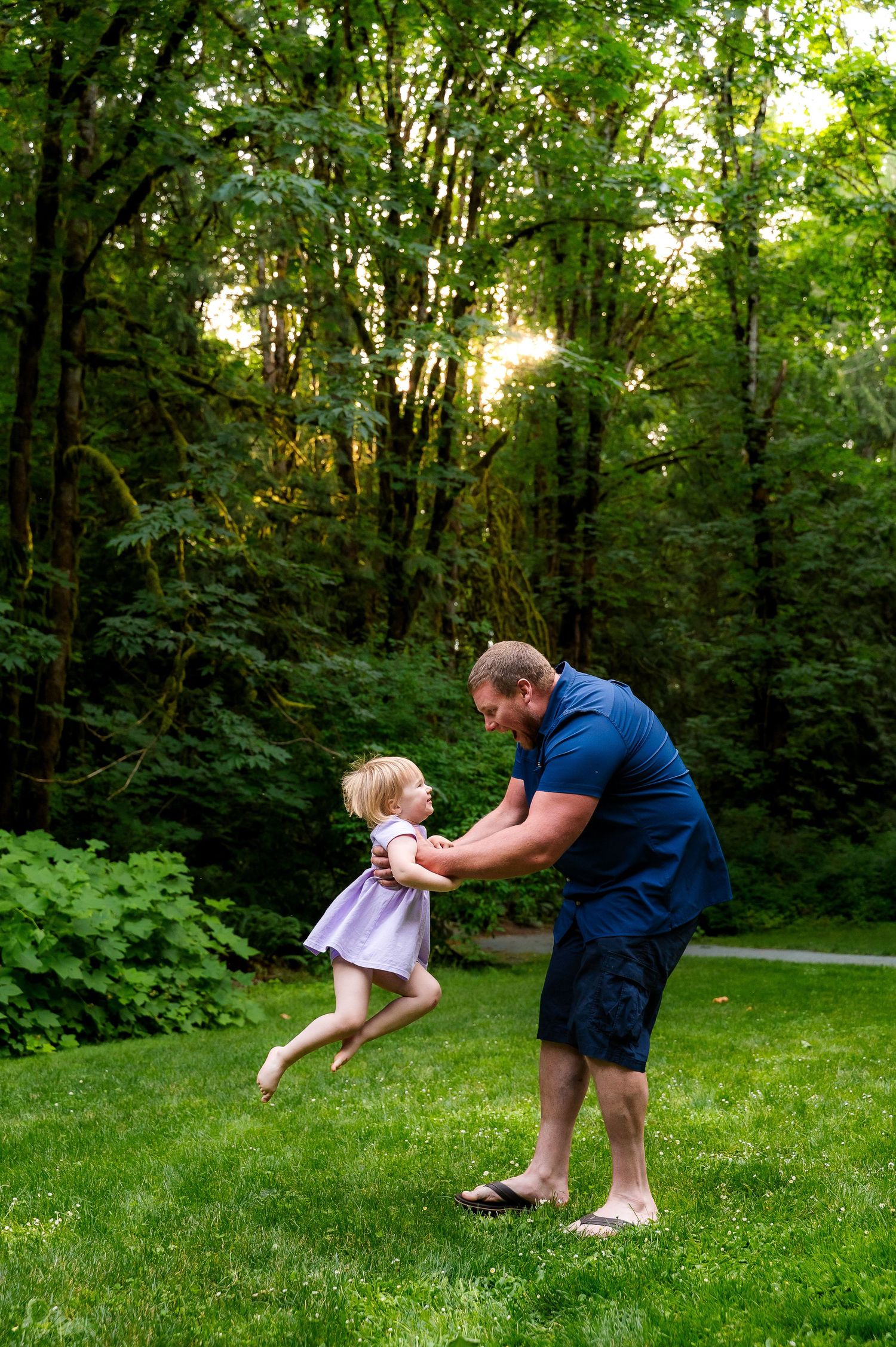 Father daughter bright angel park