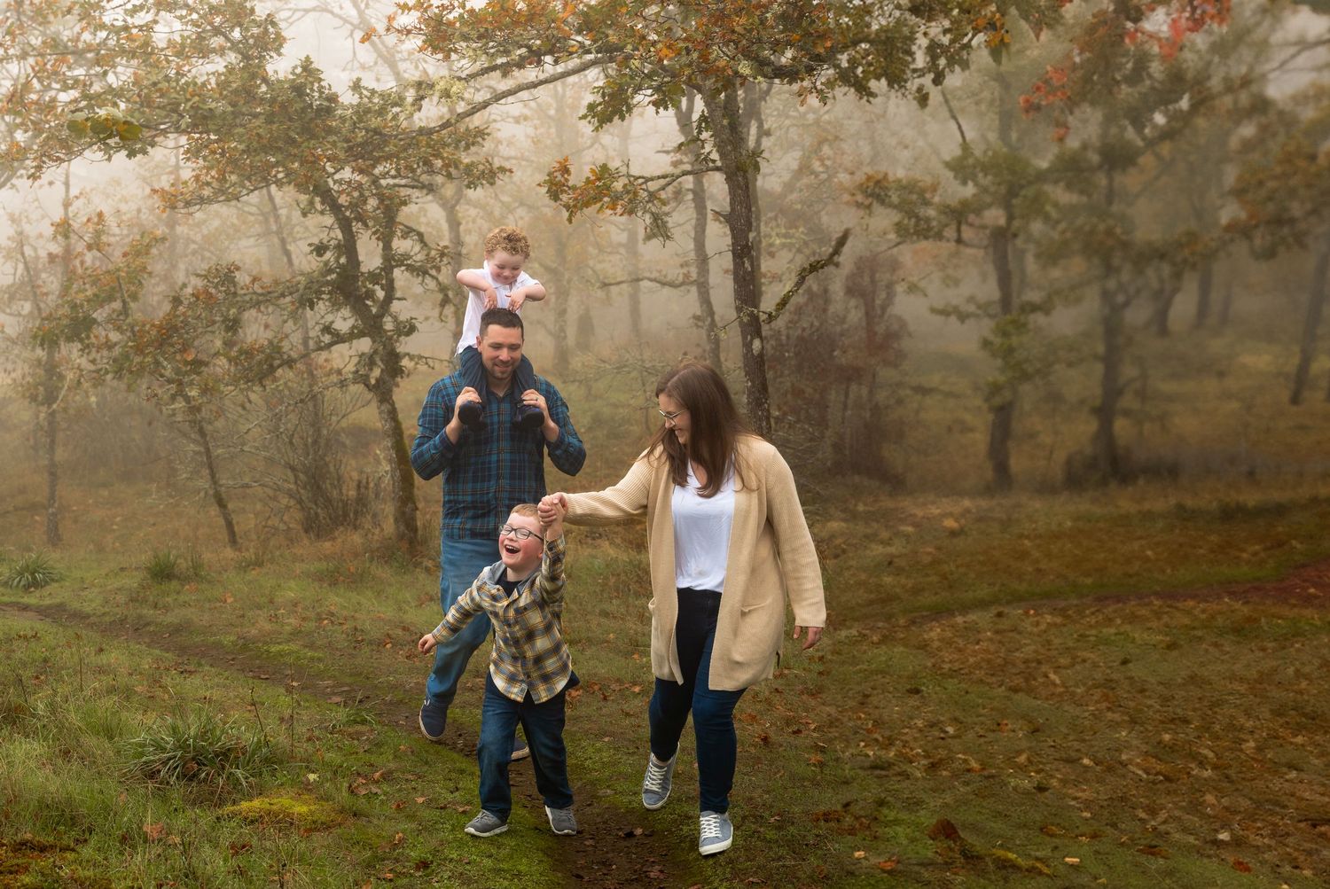 Fall mini session at Mount Tzouhalem