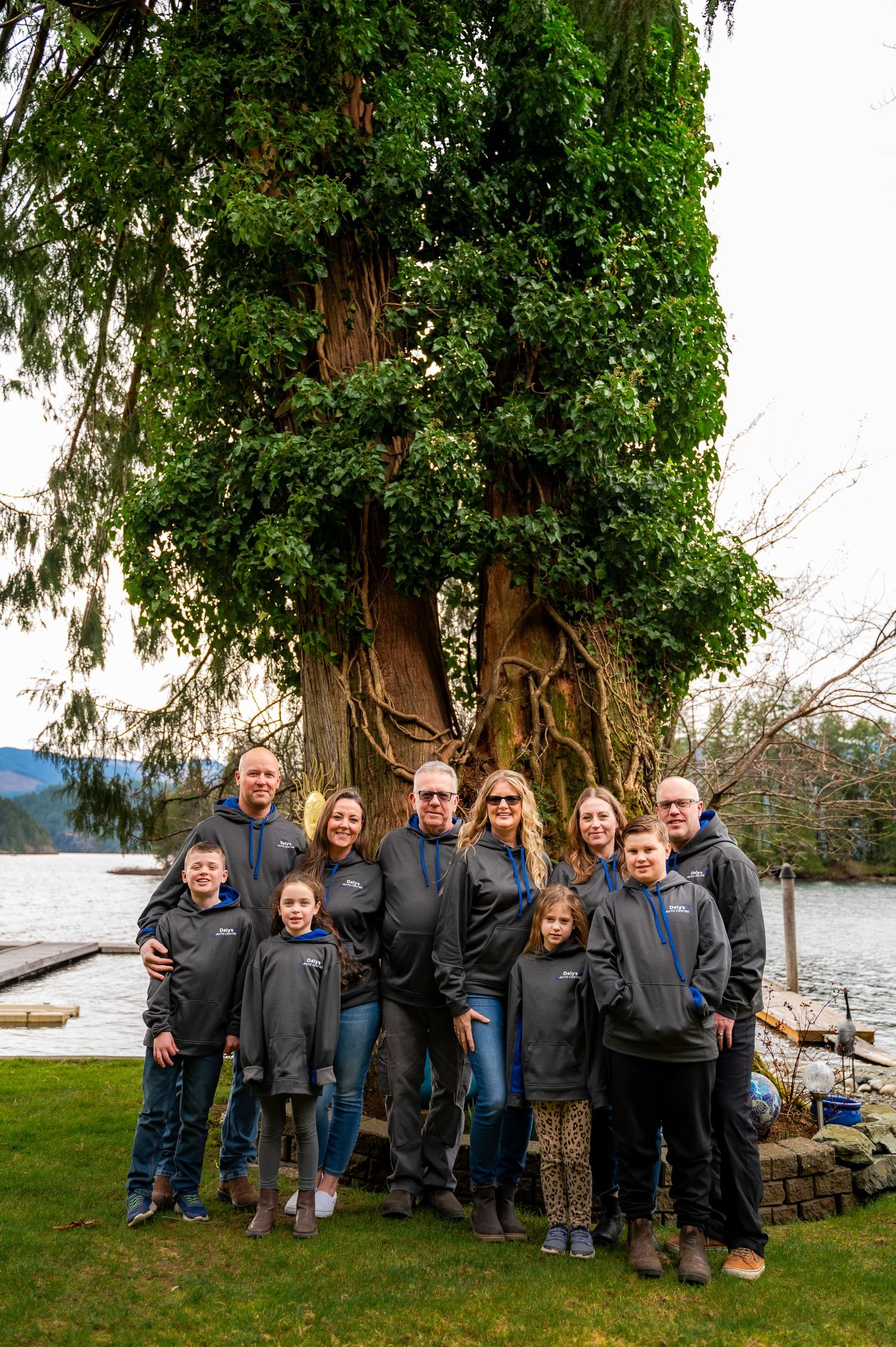 Lake Cowichan you boy family