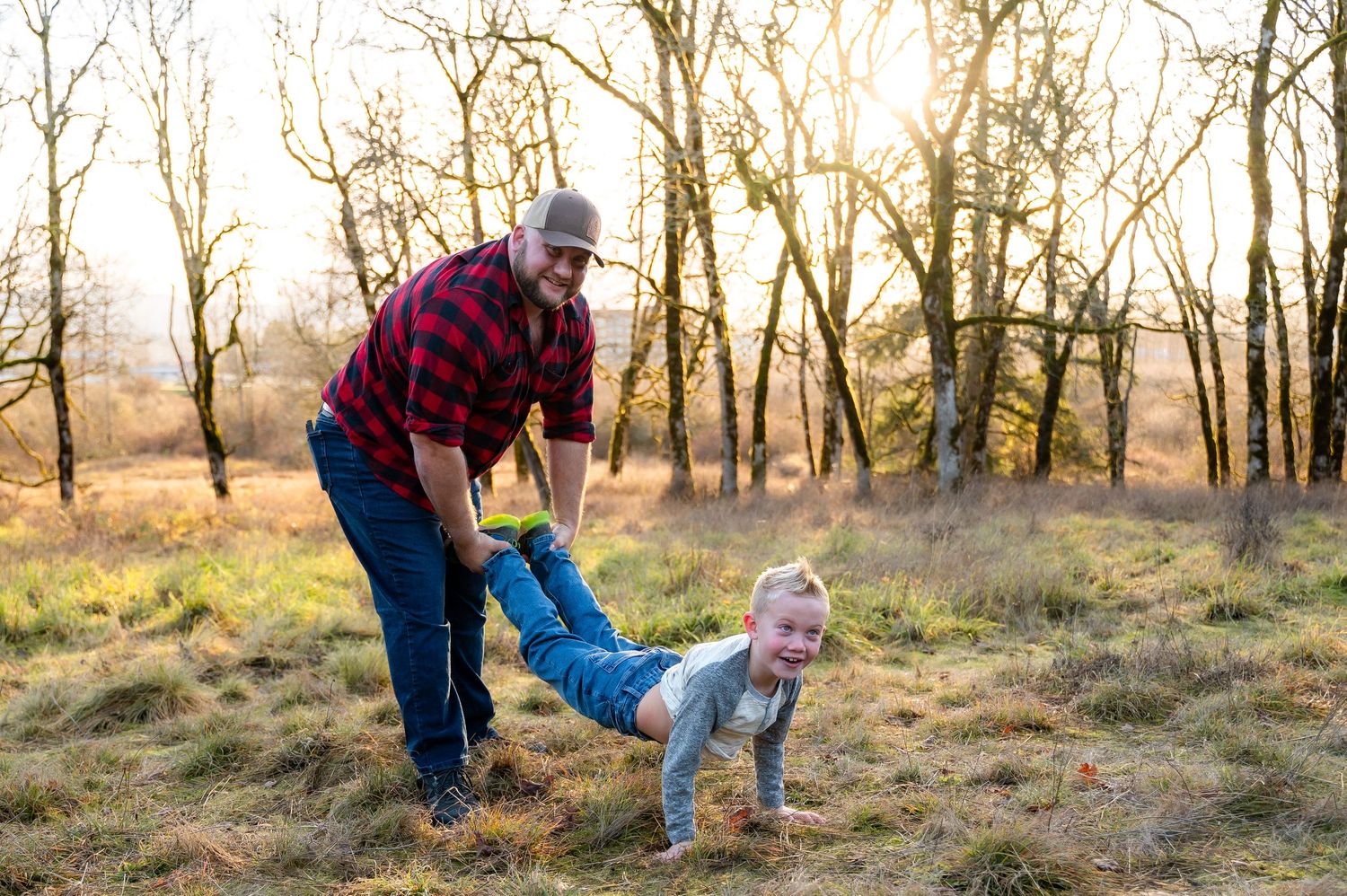 Father and son fall at Garry oak reserve