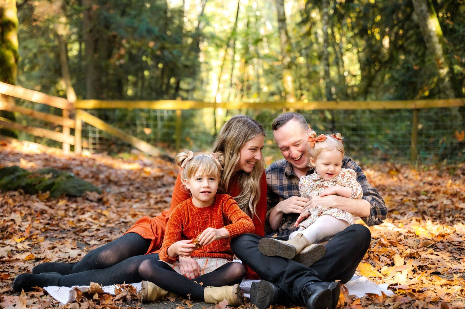 Family stocking creek