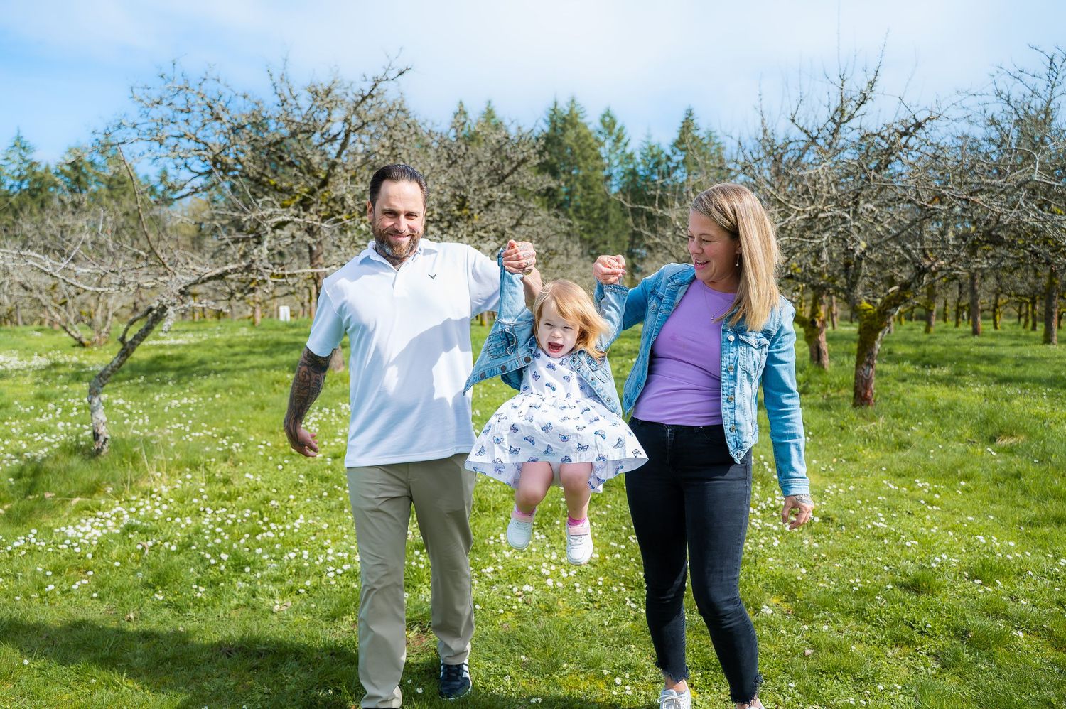 Family mini at Merridale Cidery