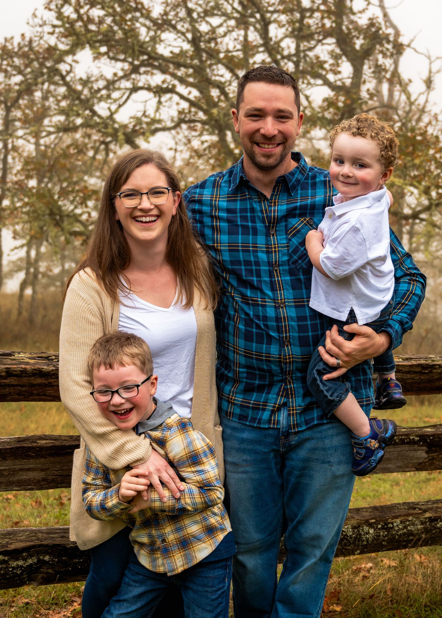 Family session at Mount Tzouhalem