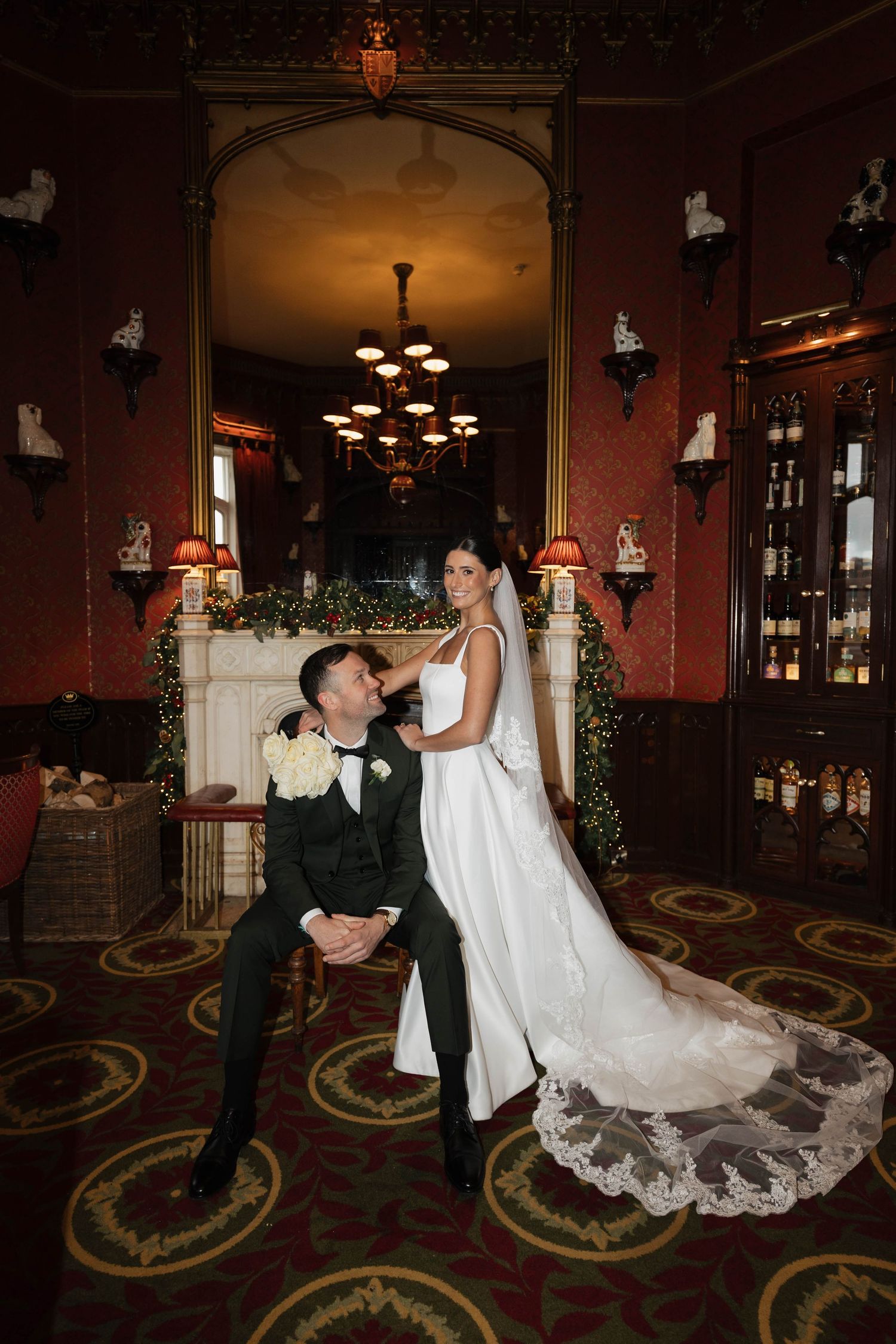 A romantic dance sequence on an ornate carpet showing twirls in a ballroom setting.