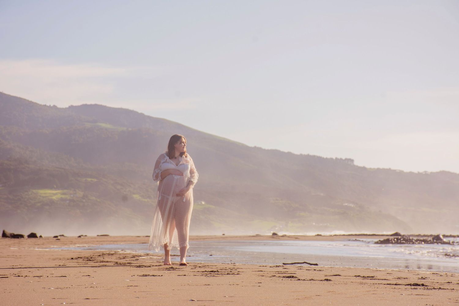 Affordable and heartwarming Maternity portraits by Stay&cee Creative, bringing comfort and style to homes in Waikato
